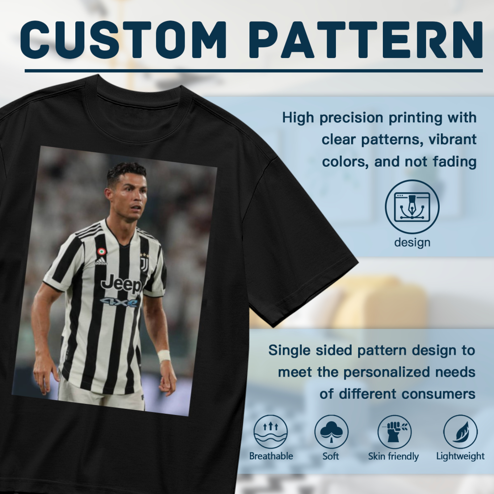 Soccer Star Passion Tee Represent Soccer¡¯s Best Players