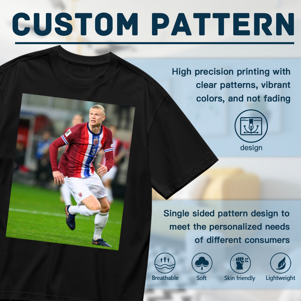 Football Glory Action Tee Show Your Support for Soccer¡¯s Icons