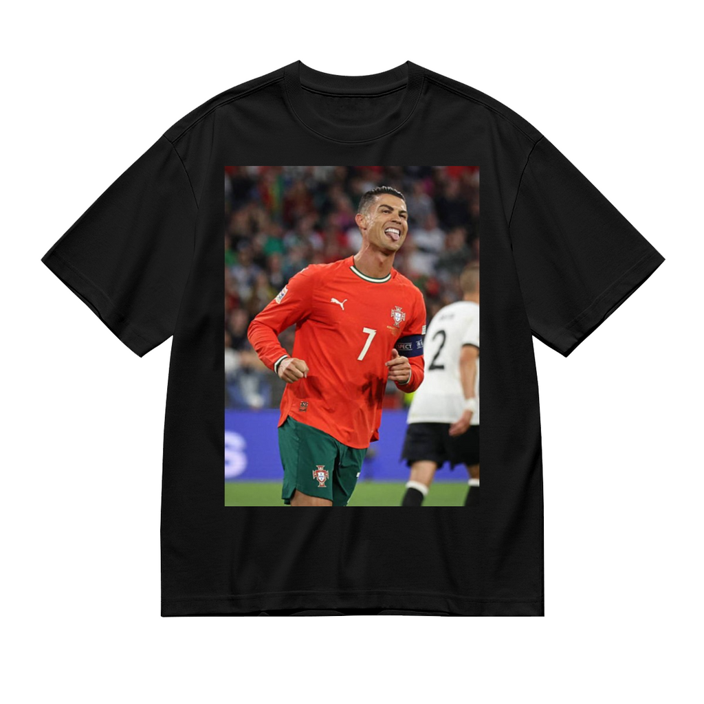 Football Powerful Strikes Football Tee ¨C Perfect for Fans of the Beautiful Game