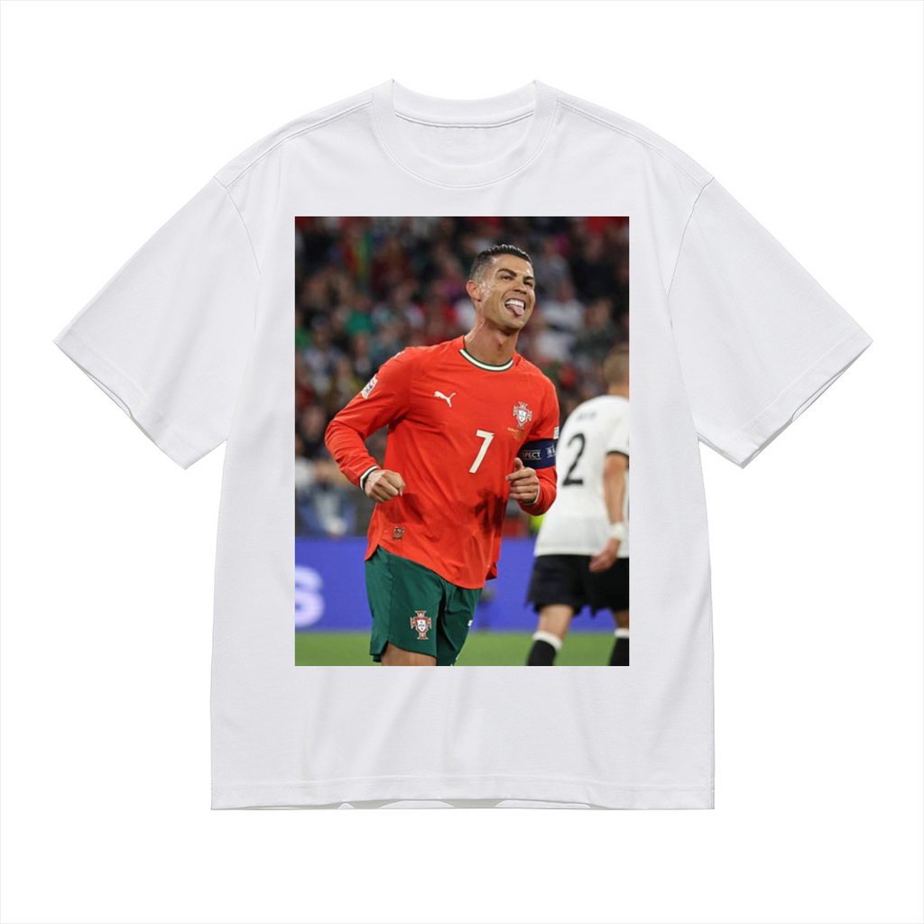 Football Powerful Strikes Football Tee ¨C Perfect for Fans of the Beautiful Game