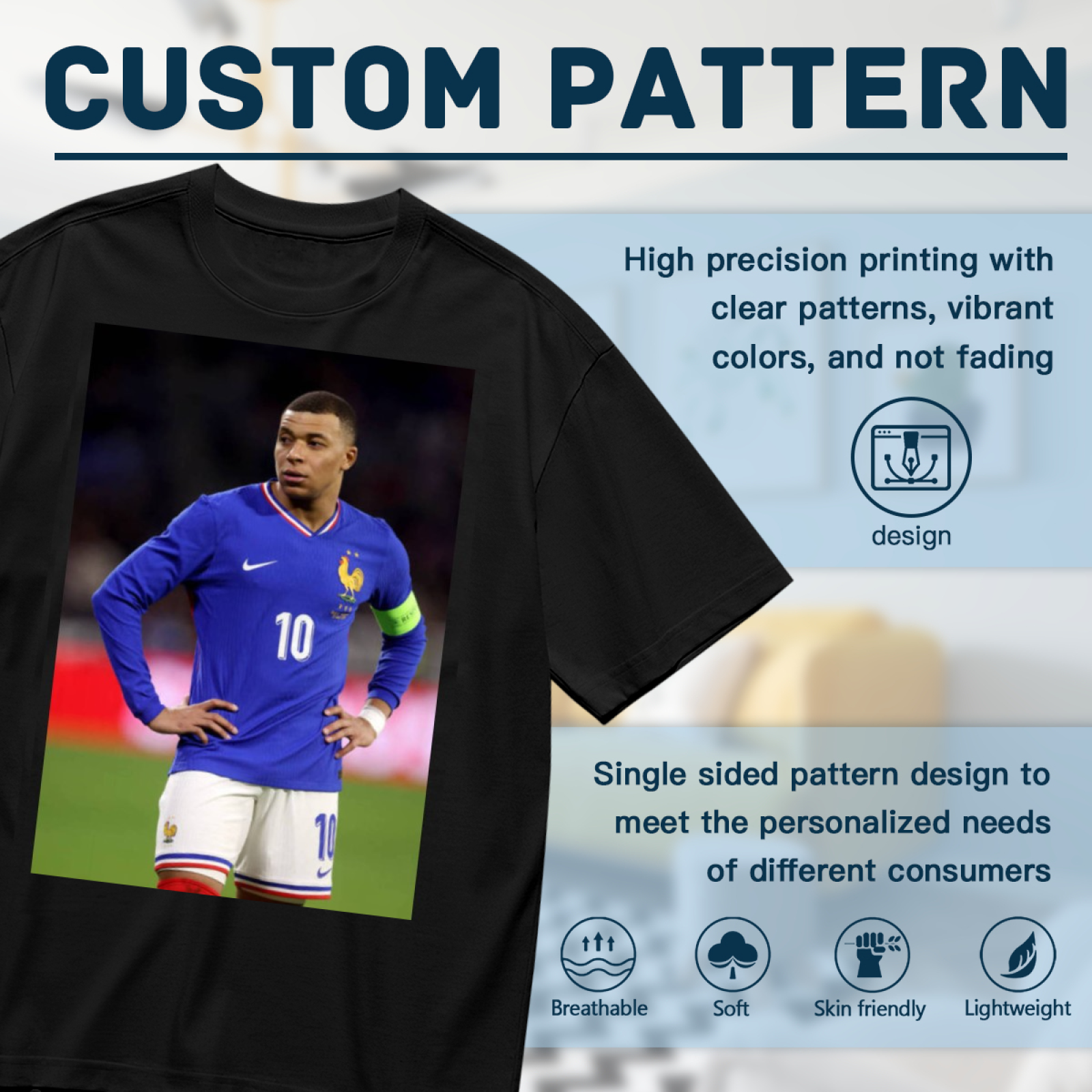 Football Iconic Champion Tee Represent the Power of Soccer