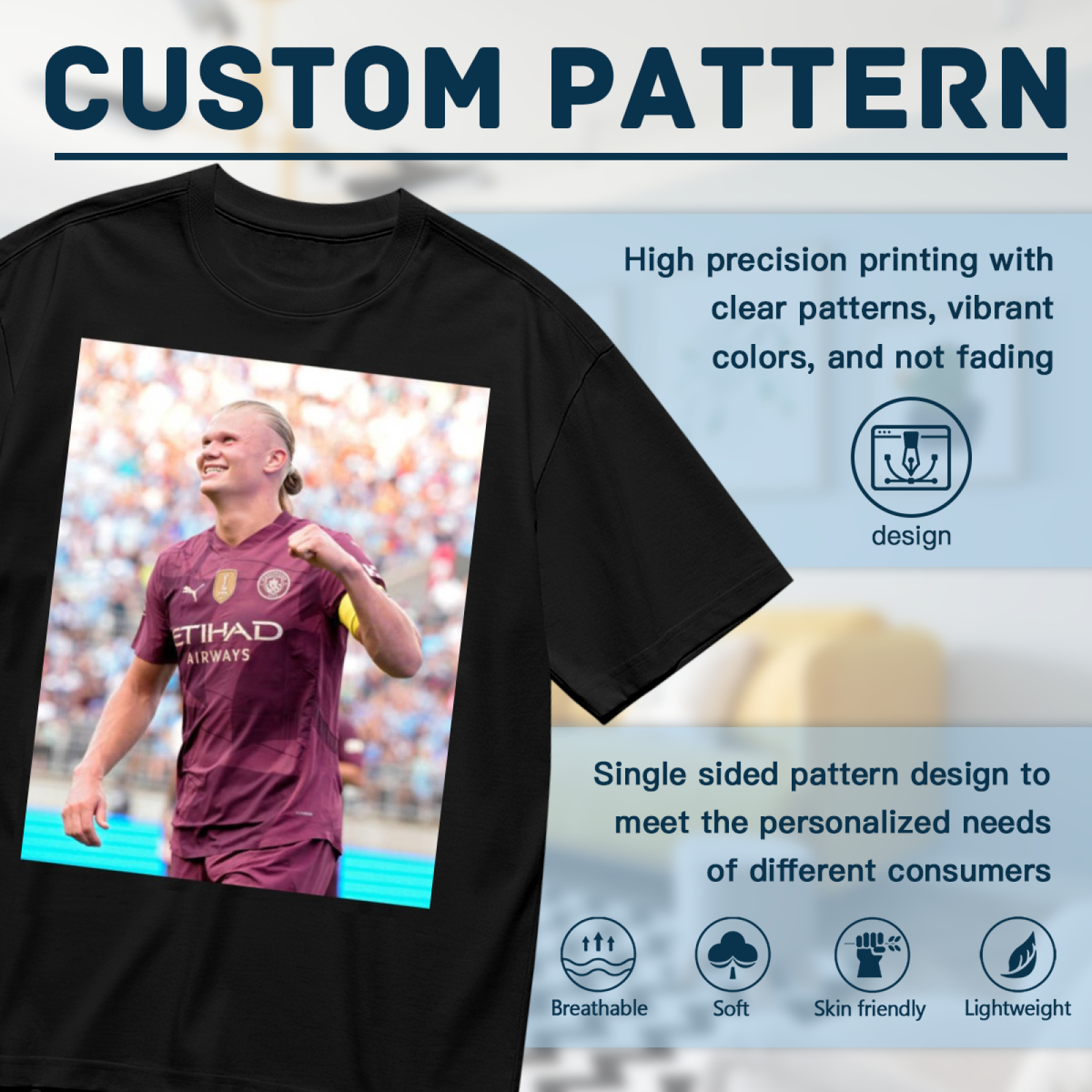Football Power Victory Tee Represent the Best Goals of Soccer