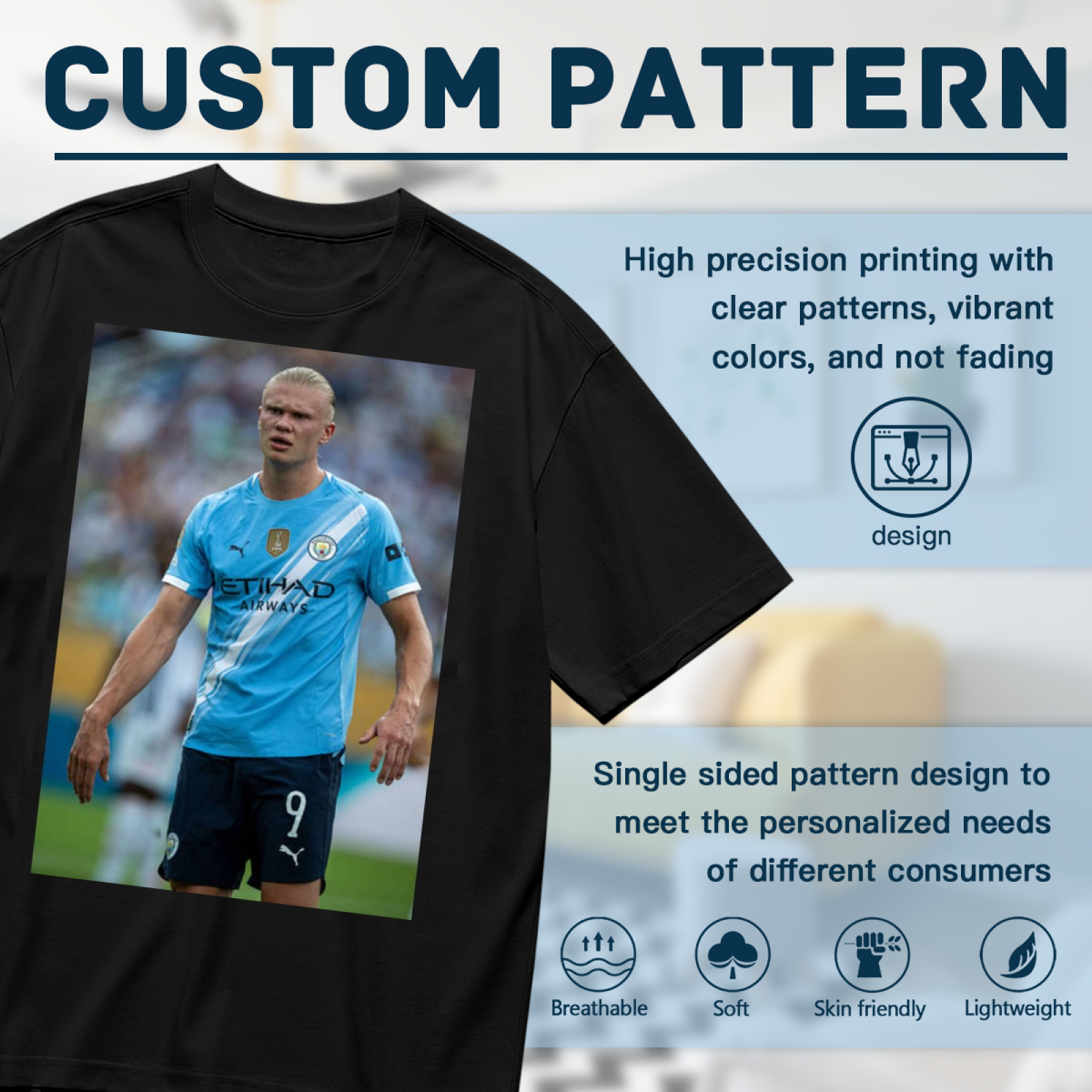 Football Victory Star Tee Represent the Thrill of Soccer