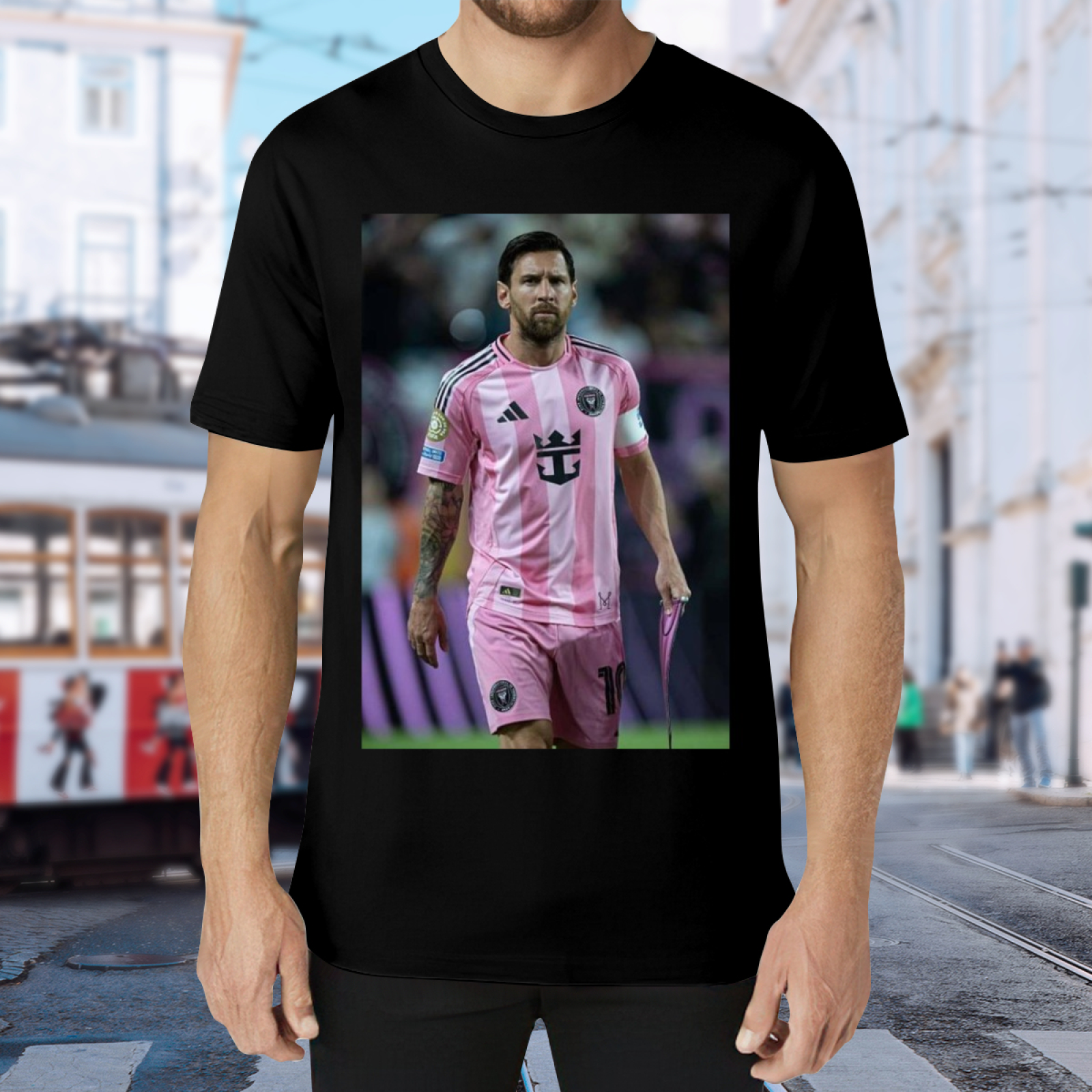 Powerful Football Graphic Tee Show Off Your Love for the Sport