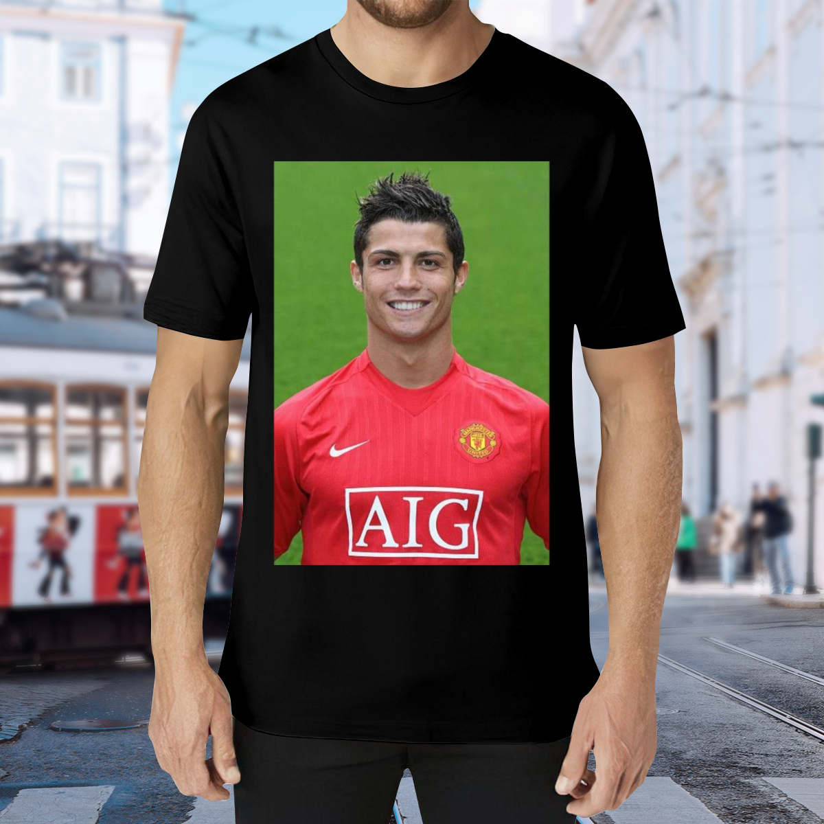 Football Legends in Action Tee ¨C Celebrate the Iconic Moments