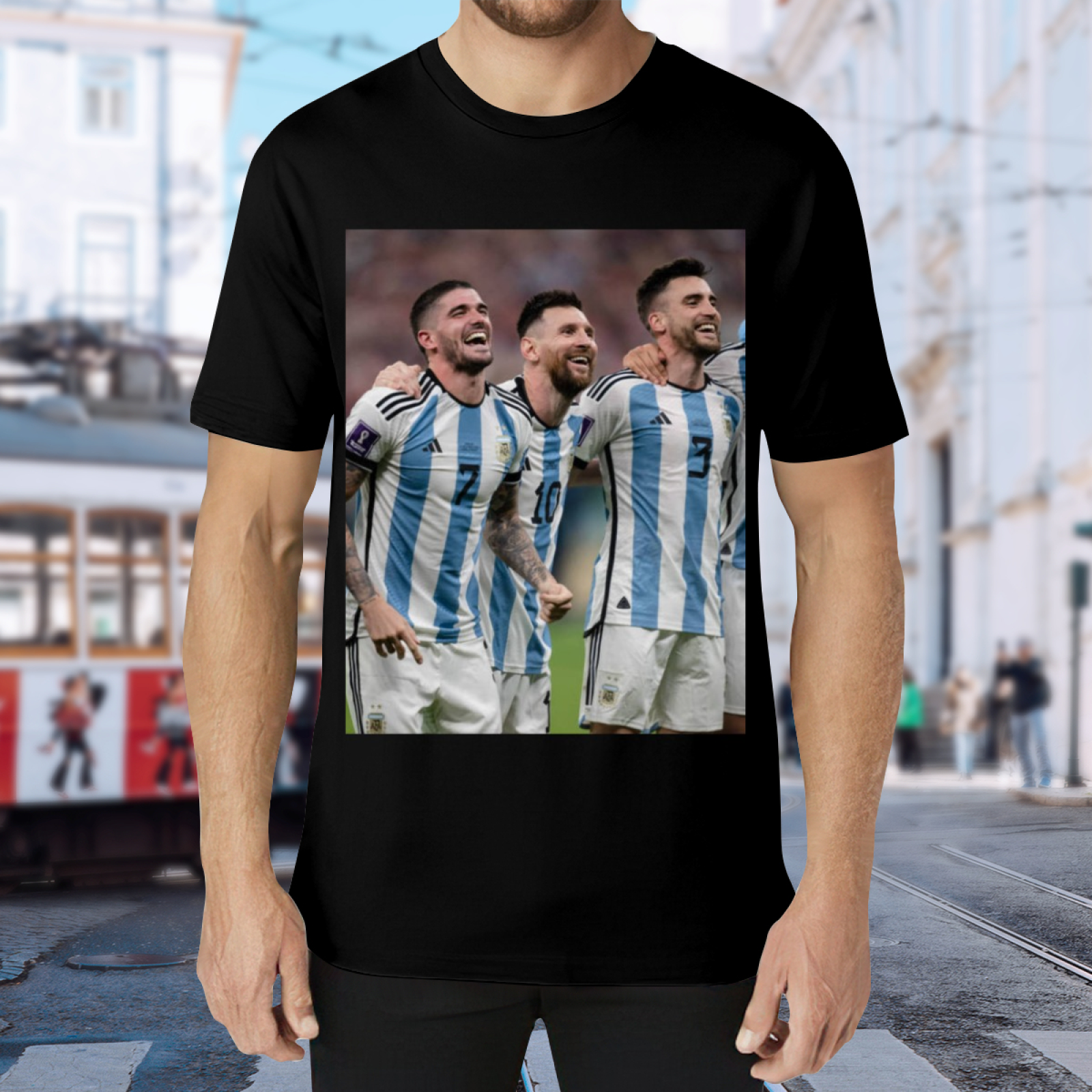 Victory in Motion T-Shirt Celebrate Football with Every Kick