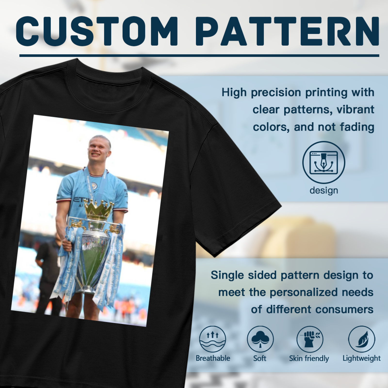 Football Superstars Power Tee Celebrate the Spirit of Football
