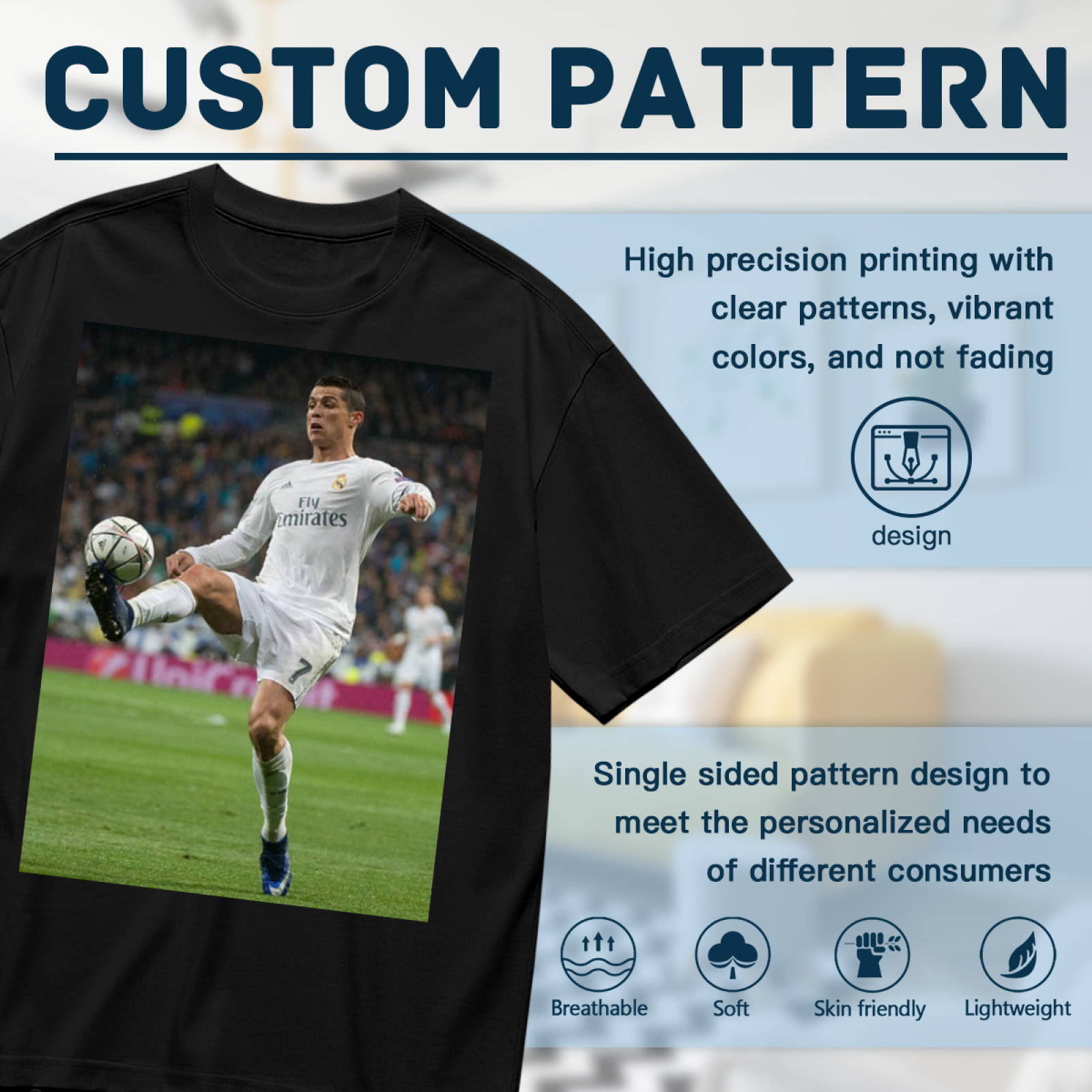 Football Goal Hero Tee Represent the Best Goal Scorers of the Sport