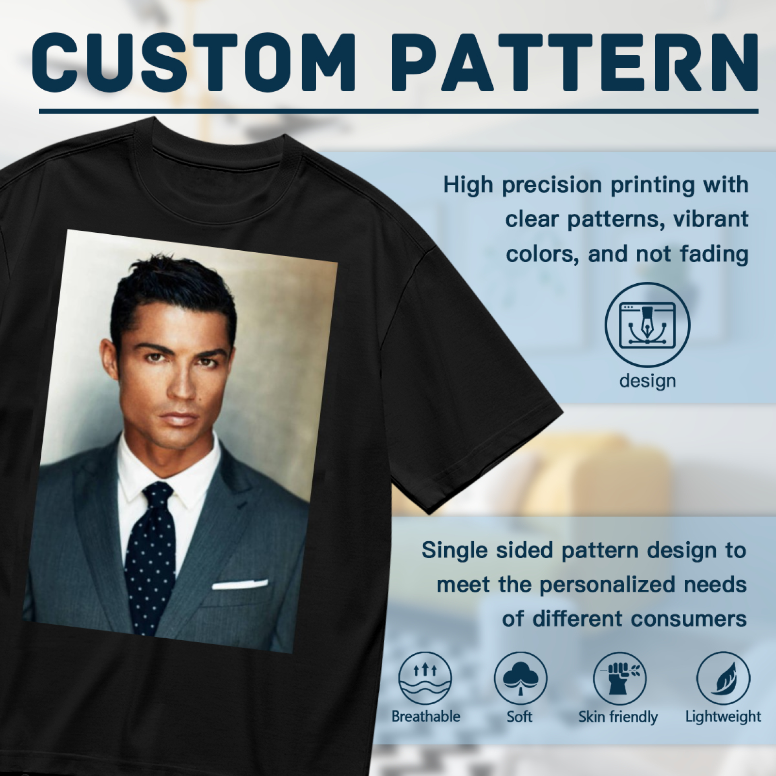 Football Power Champion Tee Perfect for Every Soccer Fan