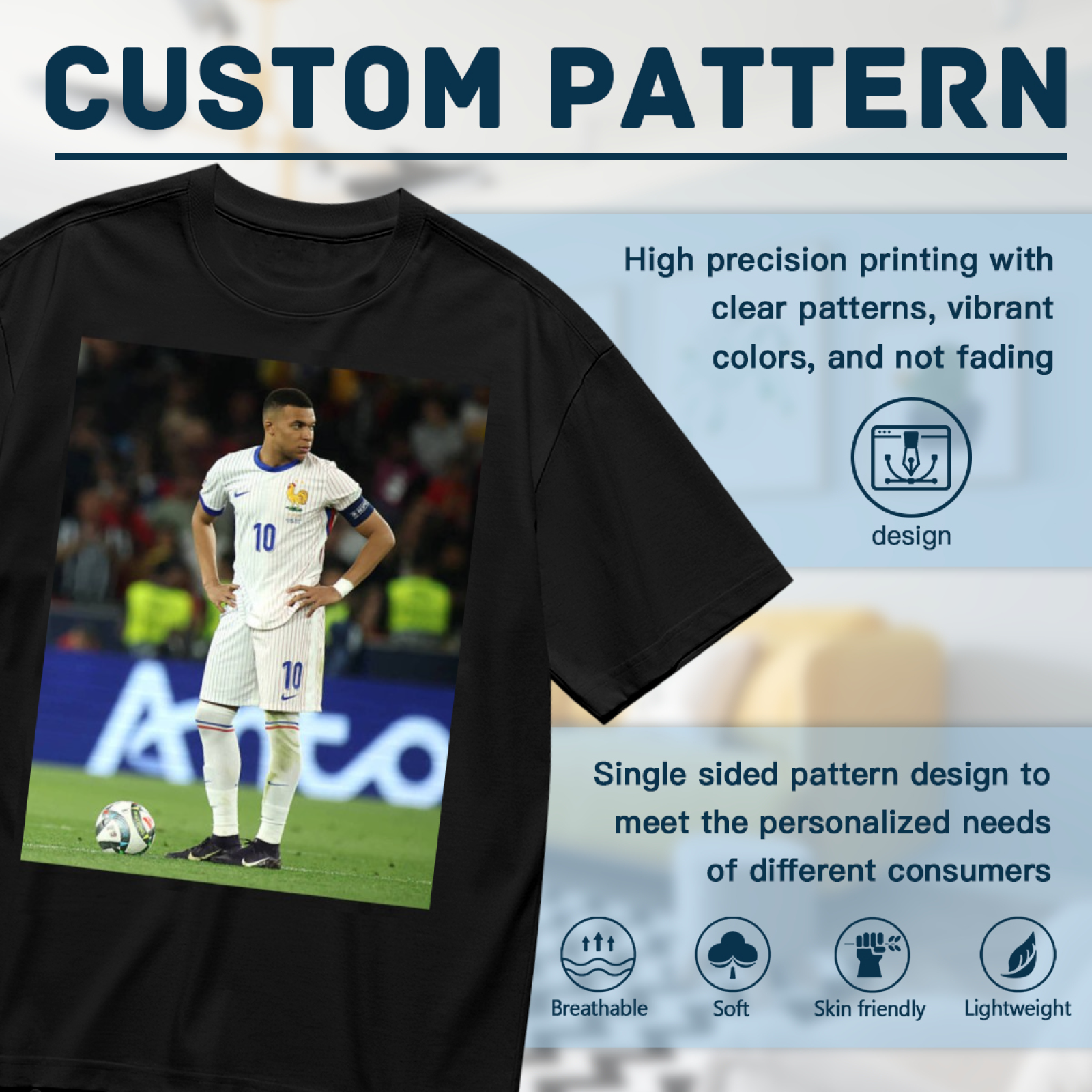 Football Star Mastery Tee Celebrate the Thrills of Soccer¡¯s Best