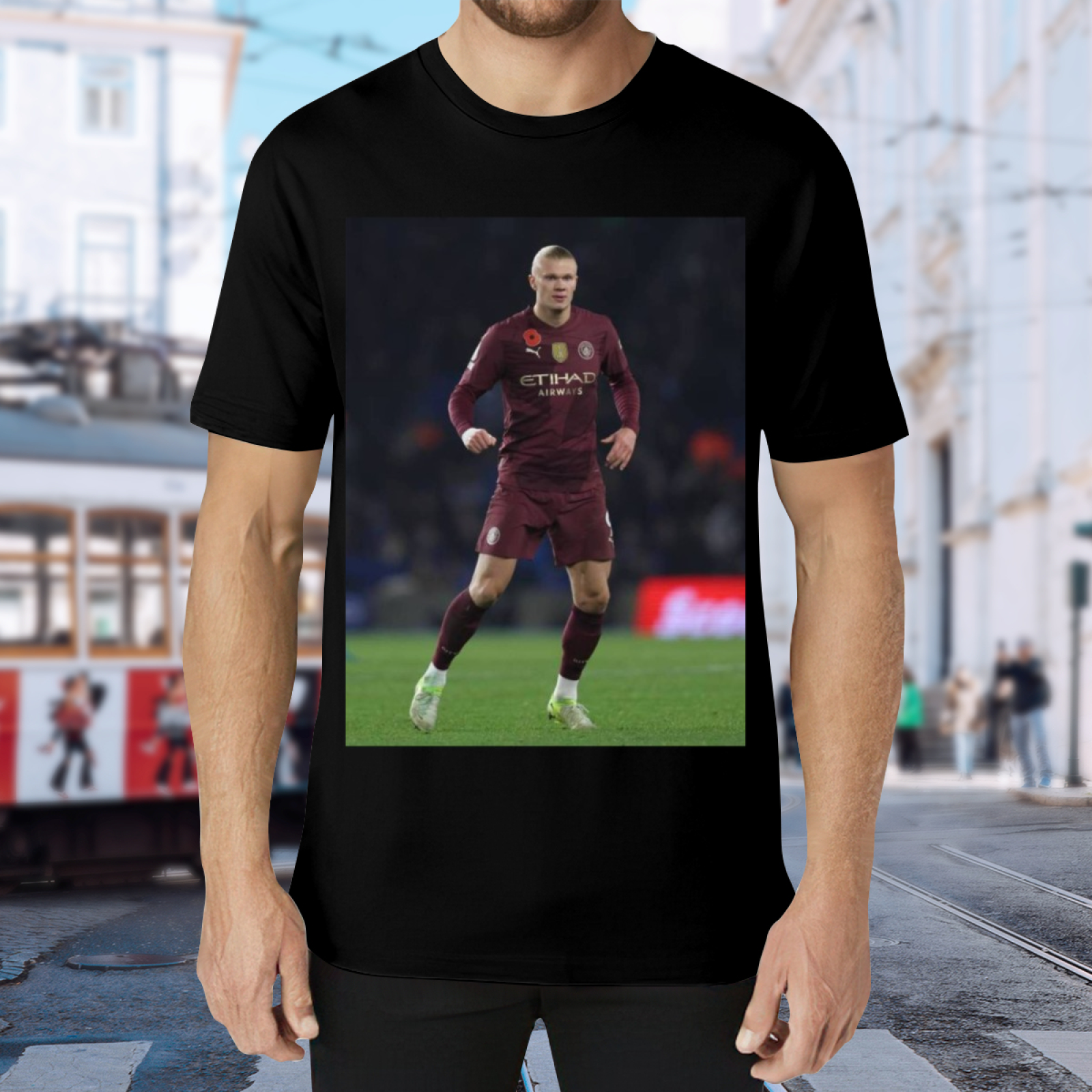 Football Superstars Action Tee Celebrate Soccer¡¯s Power and Energy