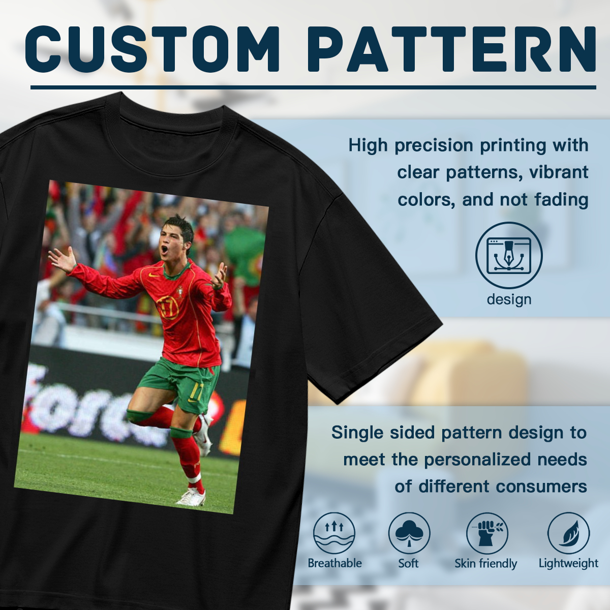 The Beautiful Game Soccer T-Shirt ¨C Celebrate Football¡¯s Magic