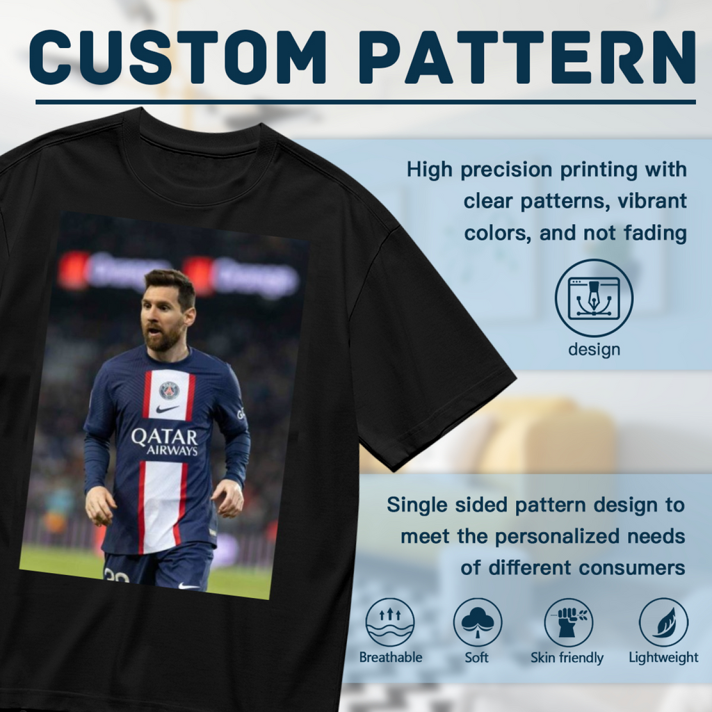 Football Hero-Inspired Tee A Perfect Match for Any Fan