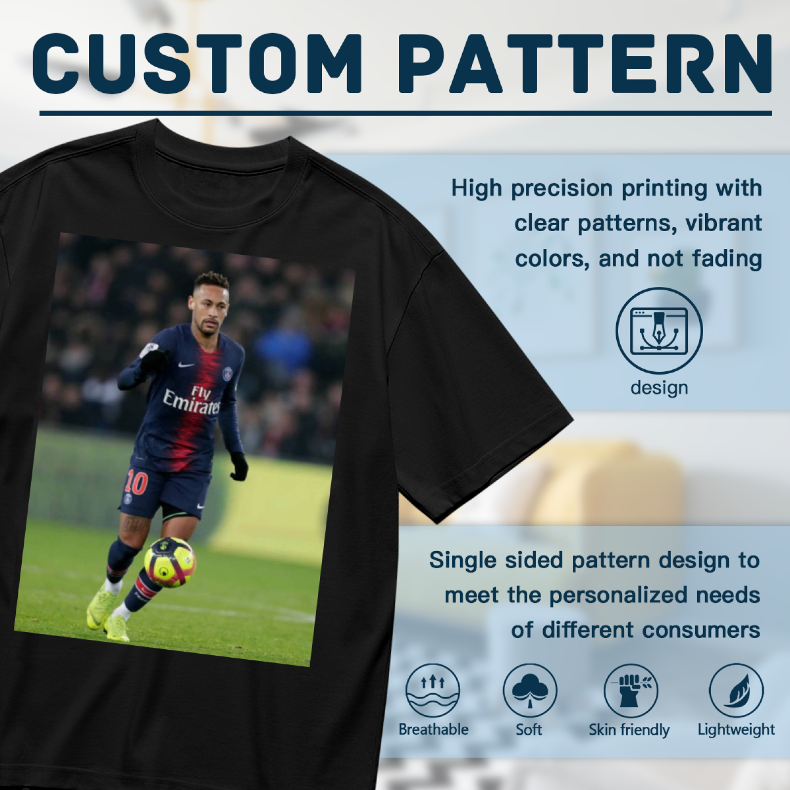 Football Enthusiast T-Shirt Show Off Your Love for the Game