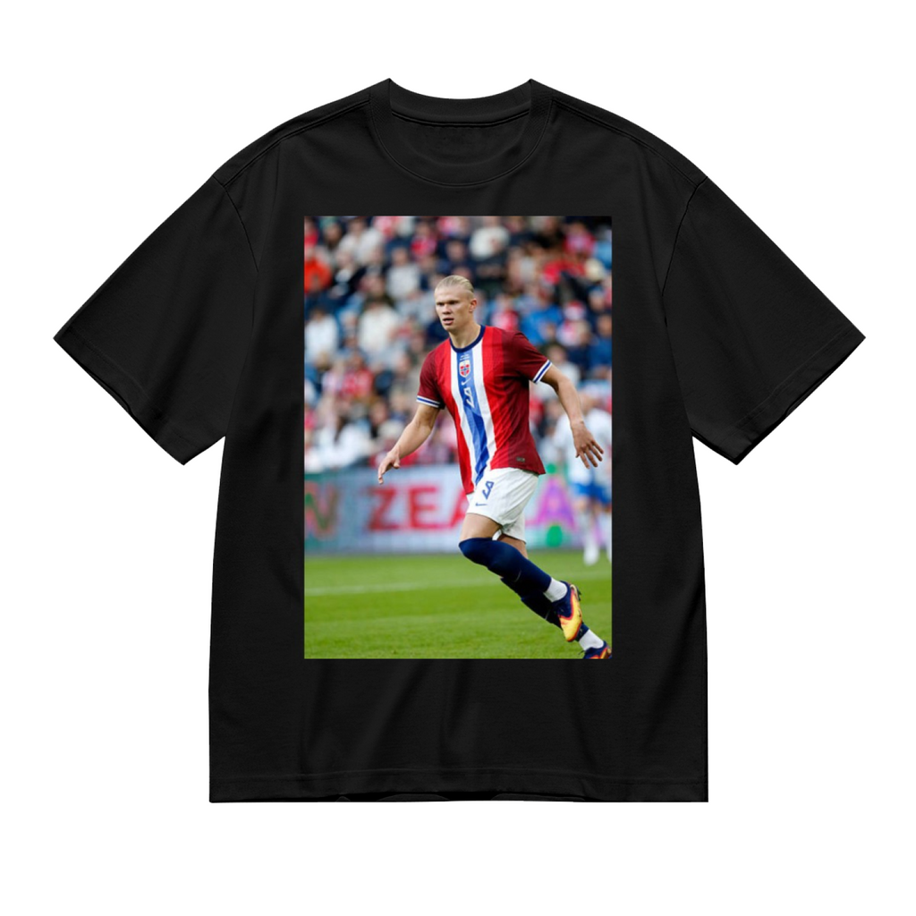 Football Star Action Tee Represent the Power of Soccer