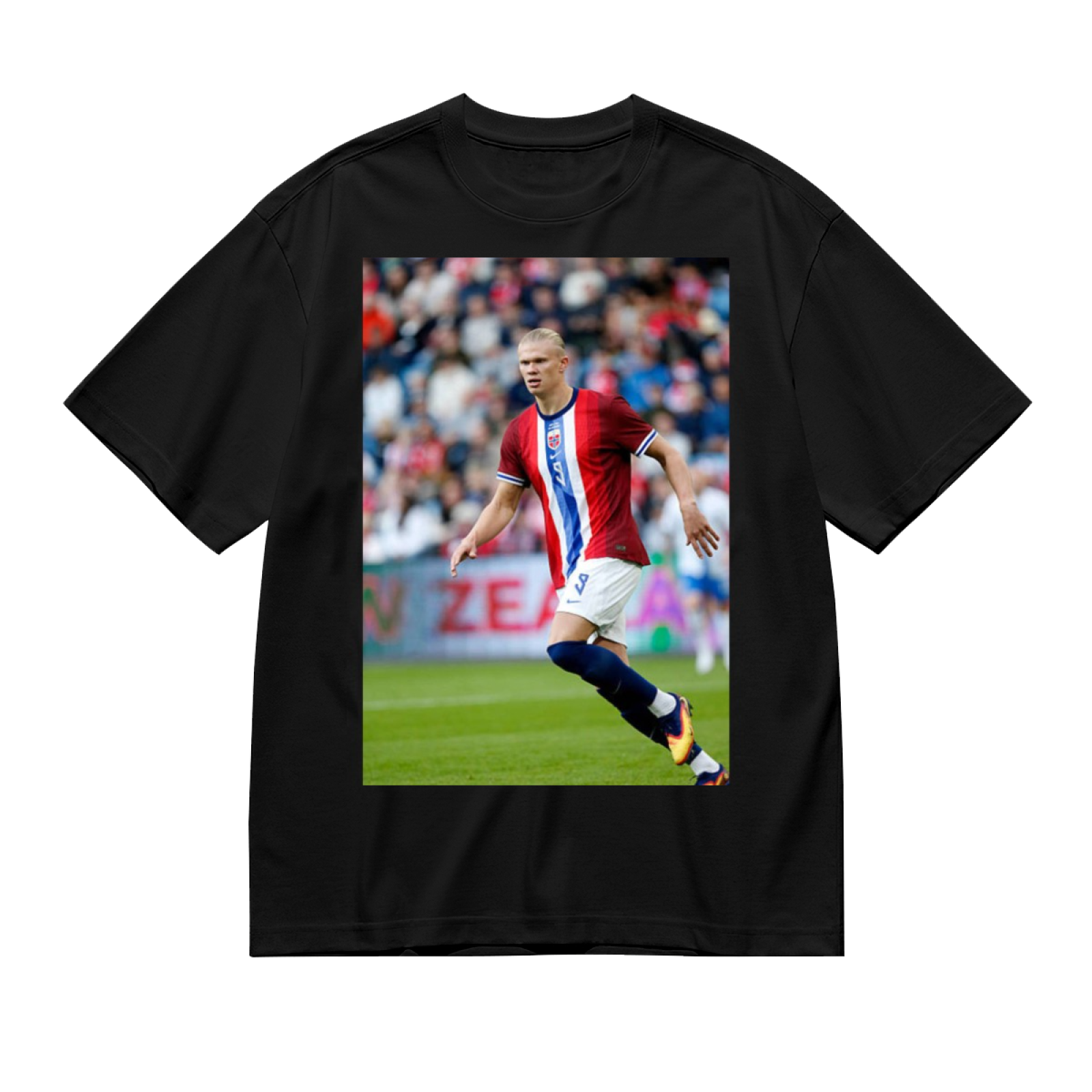 Football Star Action Tee Represent the Power of Soccer