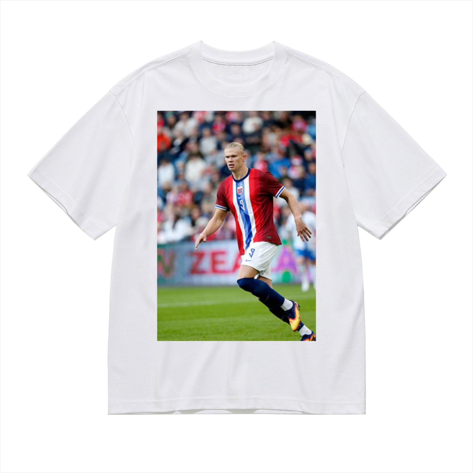 Football Star Action Tee Represent the Power of Soccer