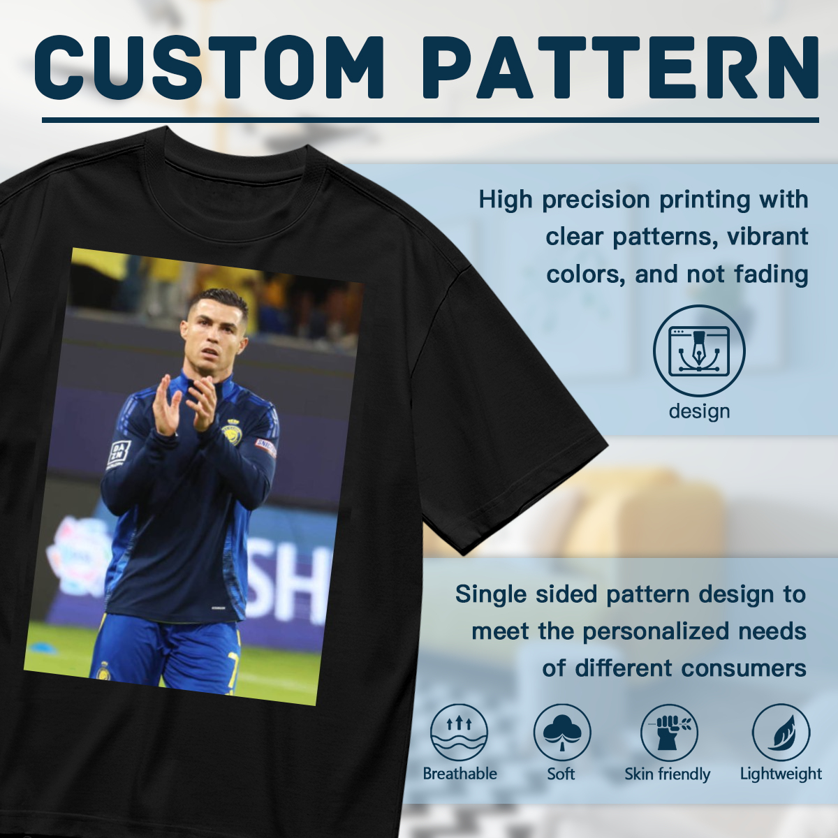 Football Passionate Tee ¨C Showcase Your Love for Soccer