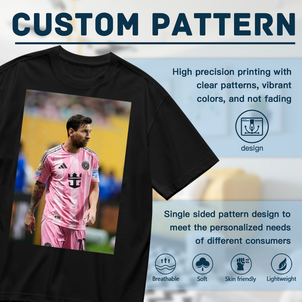 Football Superstar-Inspired T-Shirt Where Style Meets Passion