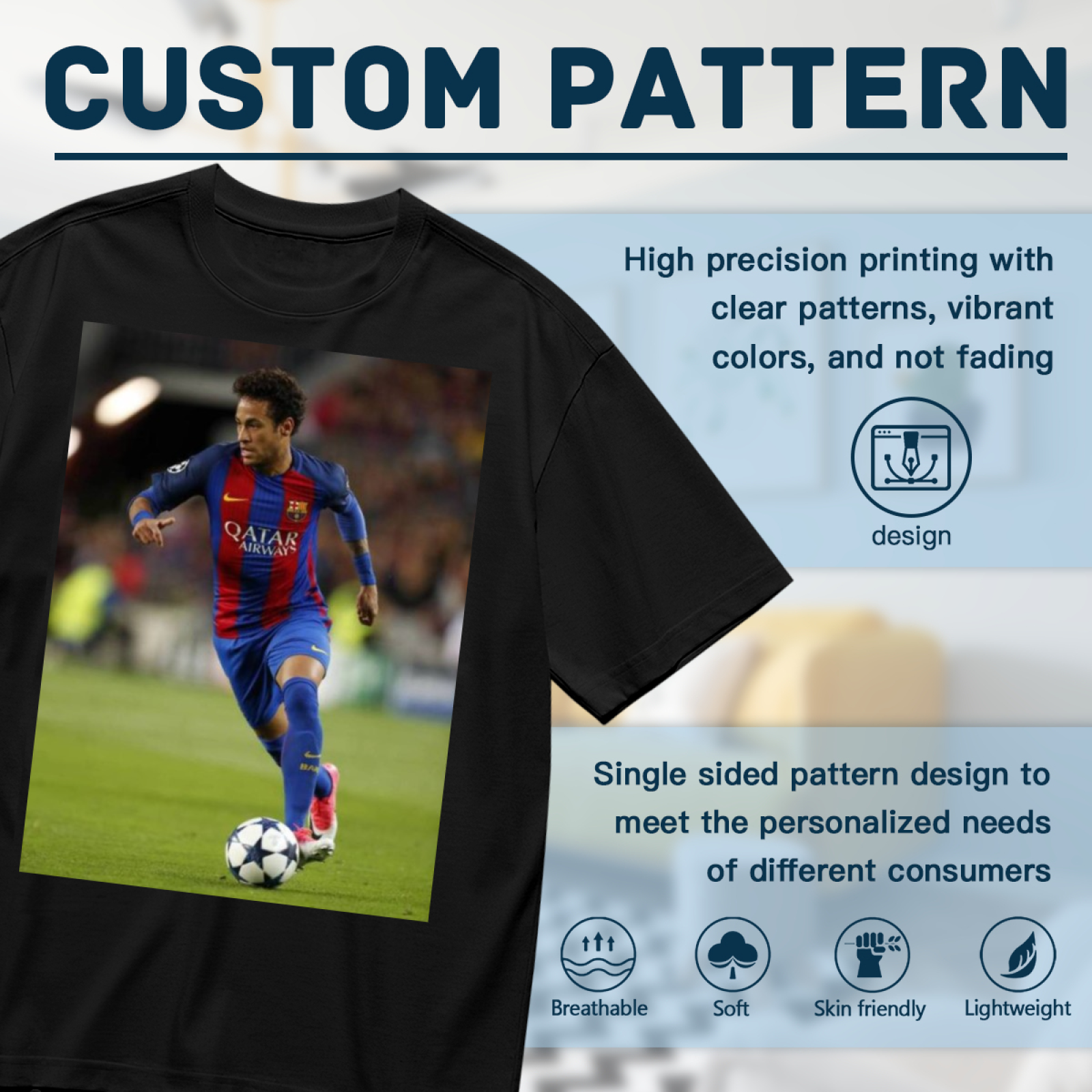 Soccer Passion Graphic Tee Unleash Your Inner Football Fan