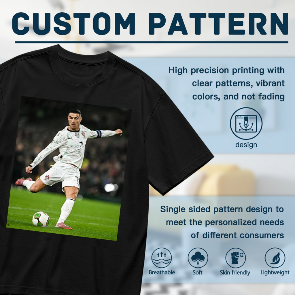 Striker¡¯s Glory Graphic Tee Represent Your Soccer Pride