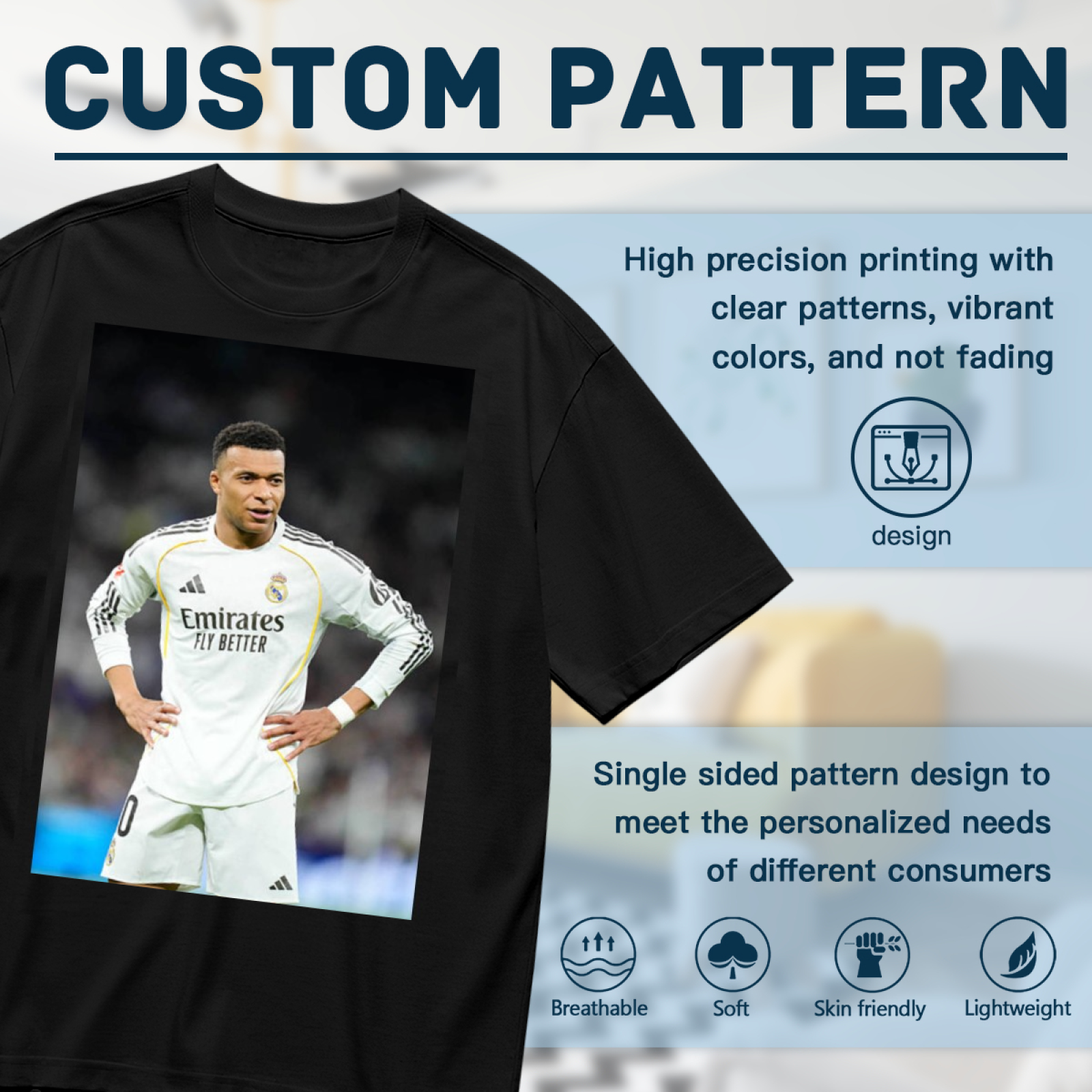 Football Action Hero Tee Wear the Energy of the Beautiful Game