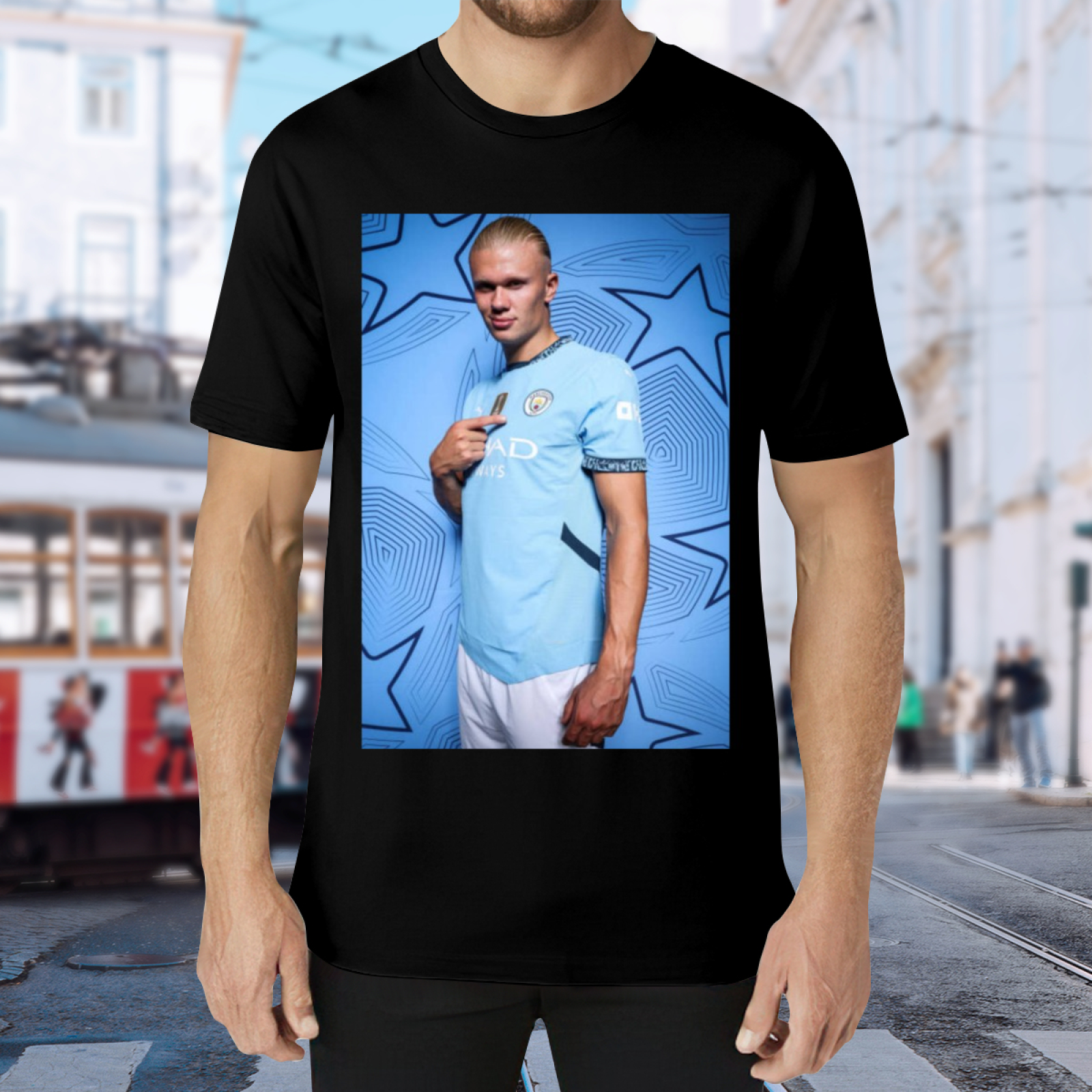 Football Legacy Striker Tee Celebrate the Power of Soccer