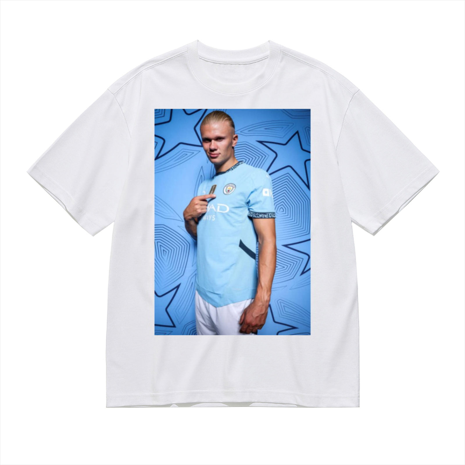 Football Legacy Striker Tee Celebrate the Power of Soccer