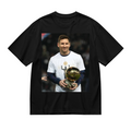 Football Powerful Strikes Football Tee Perfect for Fans of the Beautiful Game