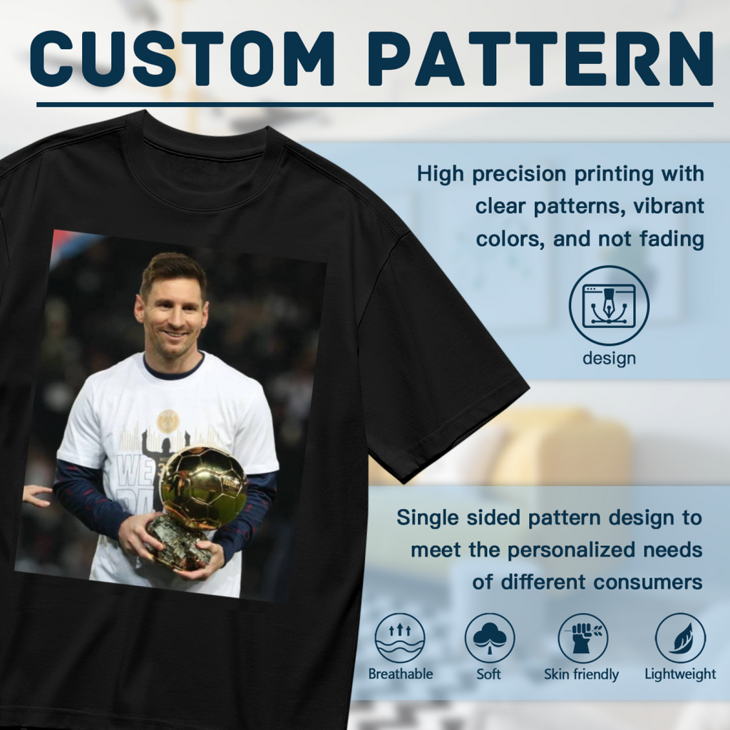 Football Powerful Strikes Football Tee Perfect for Fans of the Beautiful Game
