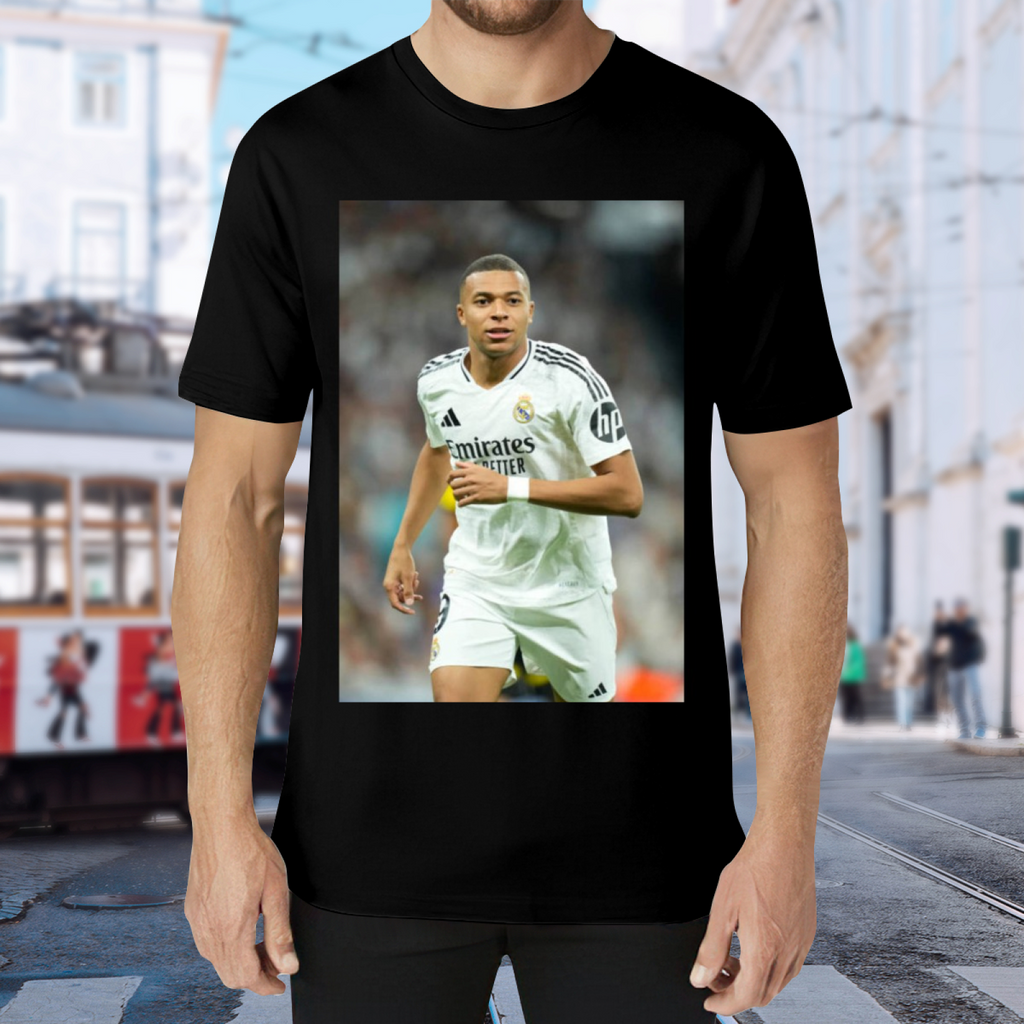 Football Superstars Striker Tee Celebrate the Power of the Beautiful Game