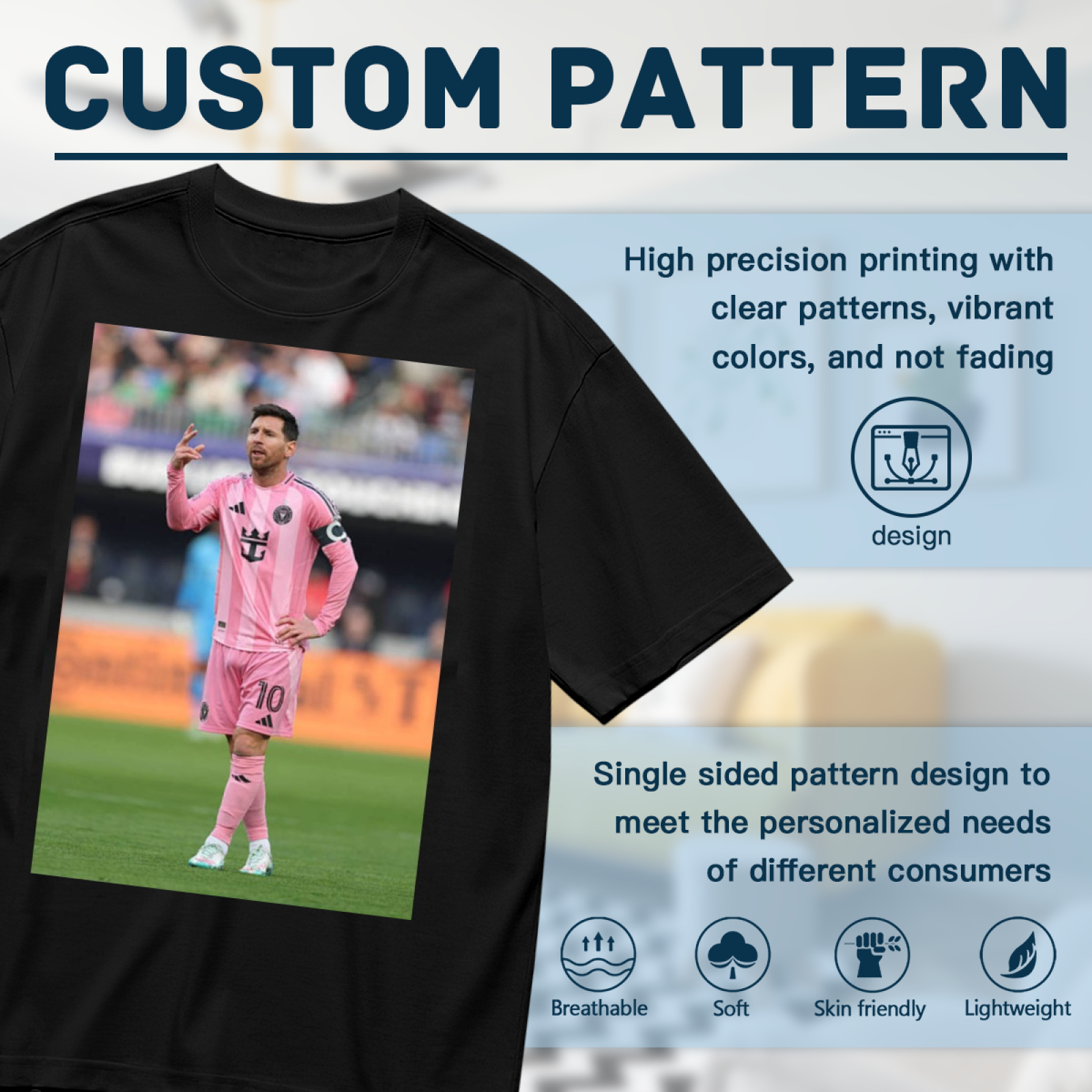 Victory on the Field T-Shirt Perfect for Soccer Fans