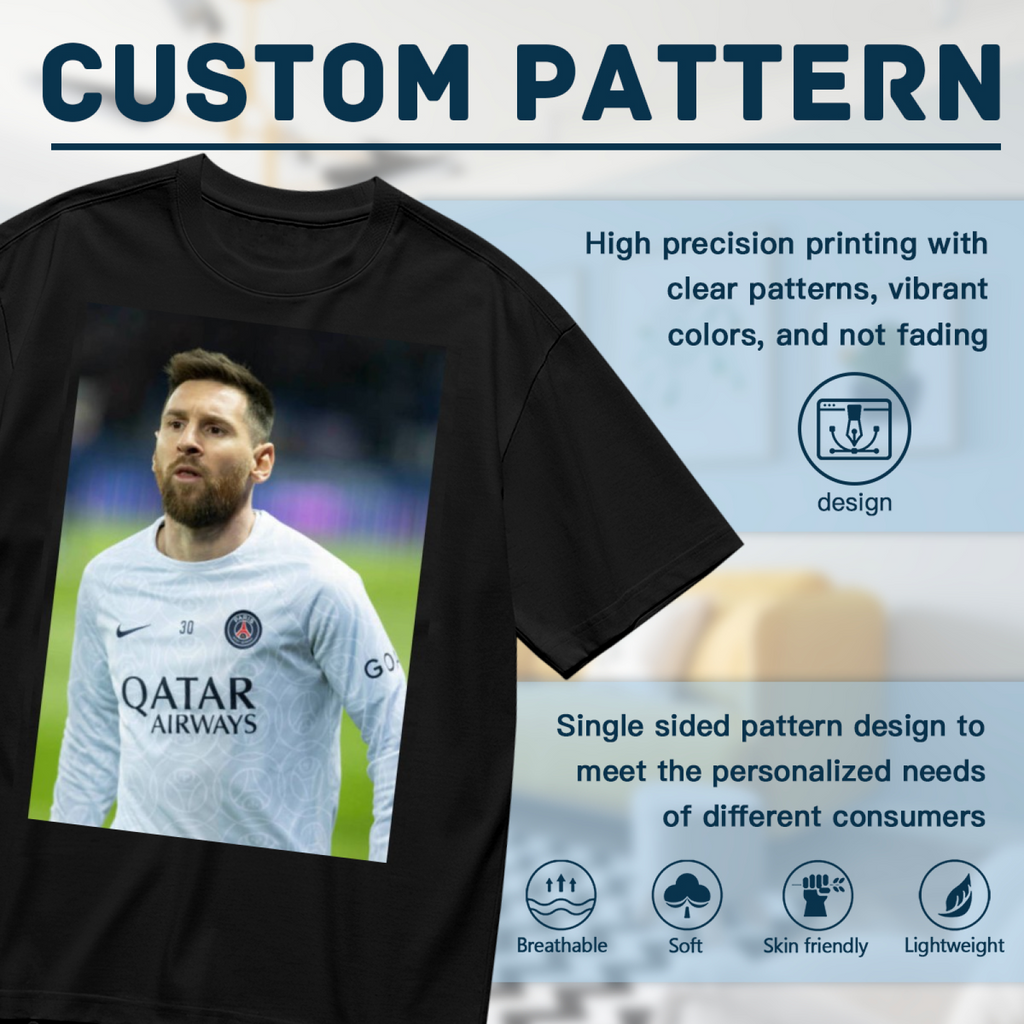 Striking Football Action T-Shirt Show Your Support for the Sport
