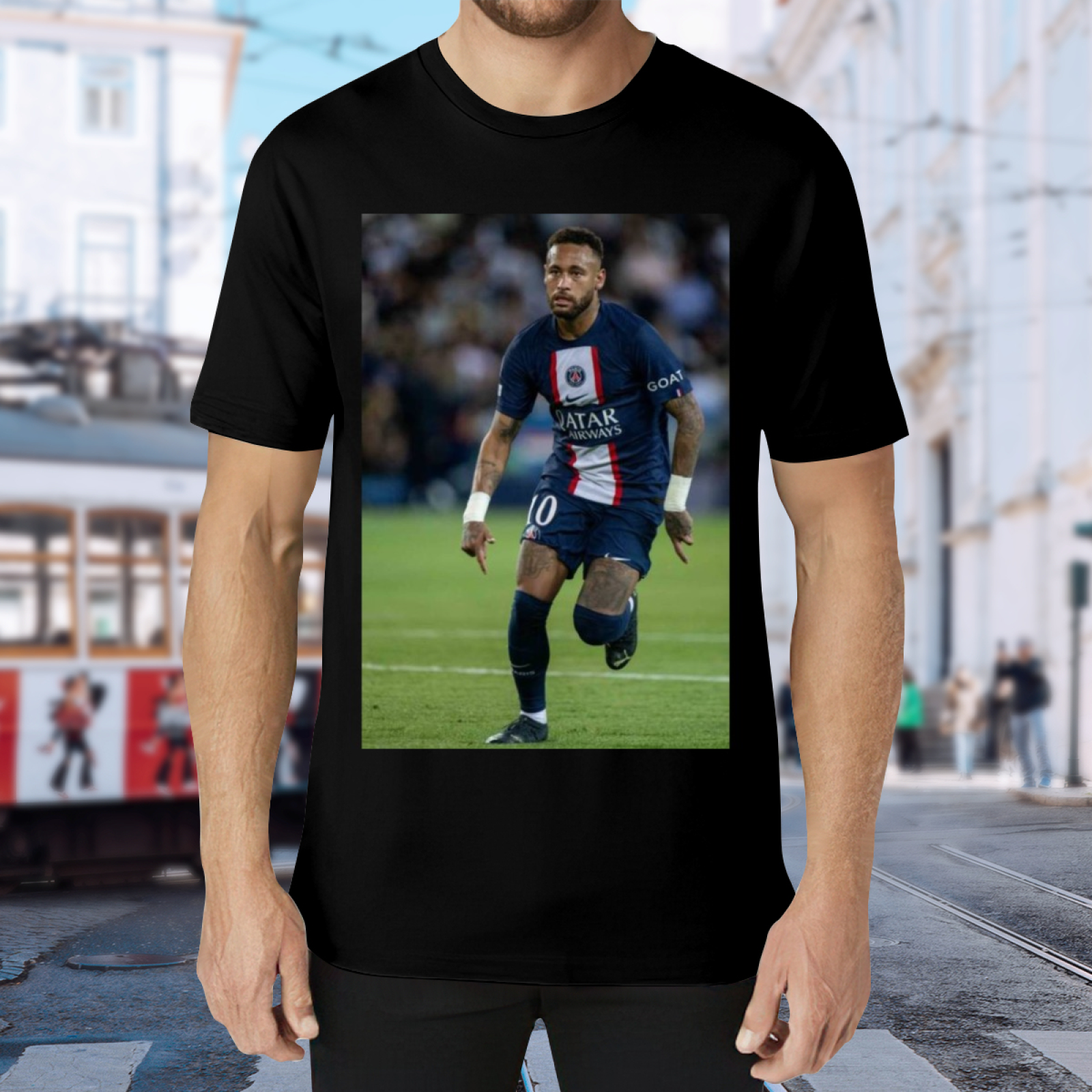 On-the-Field Football T-Shirt Represent the Heart of Soccer