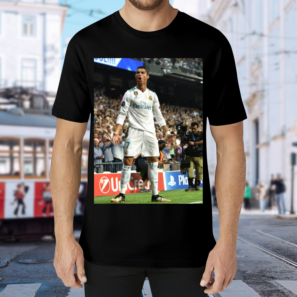 Goal-Scoring Graphic T-Shirt ¨C Perfect for Football Lovers