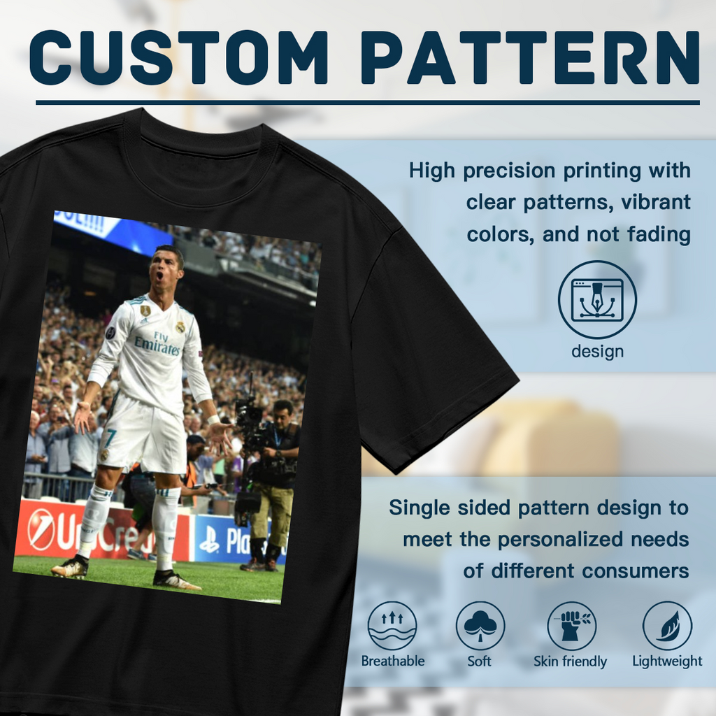 Goal-Scoring Graphic T-Shirt ¨C Perfect for Football Lovers