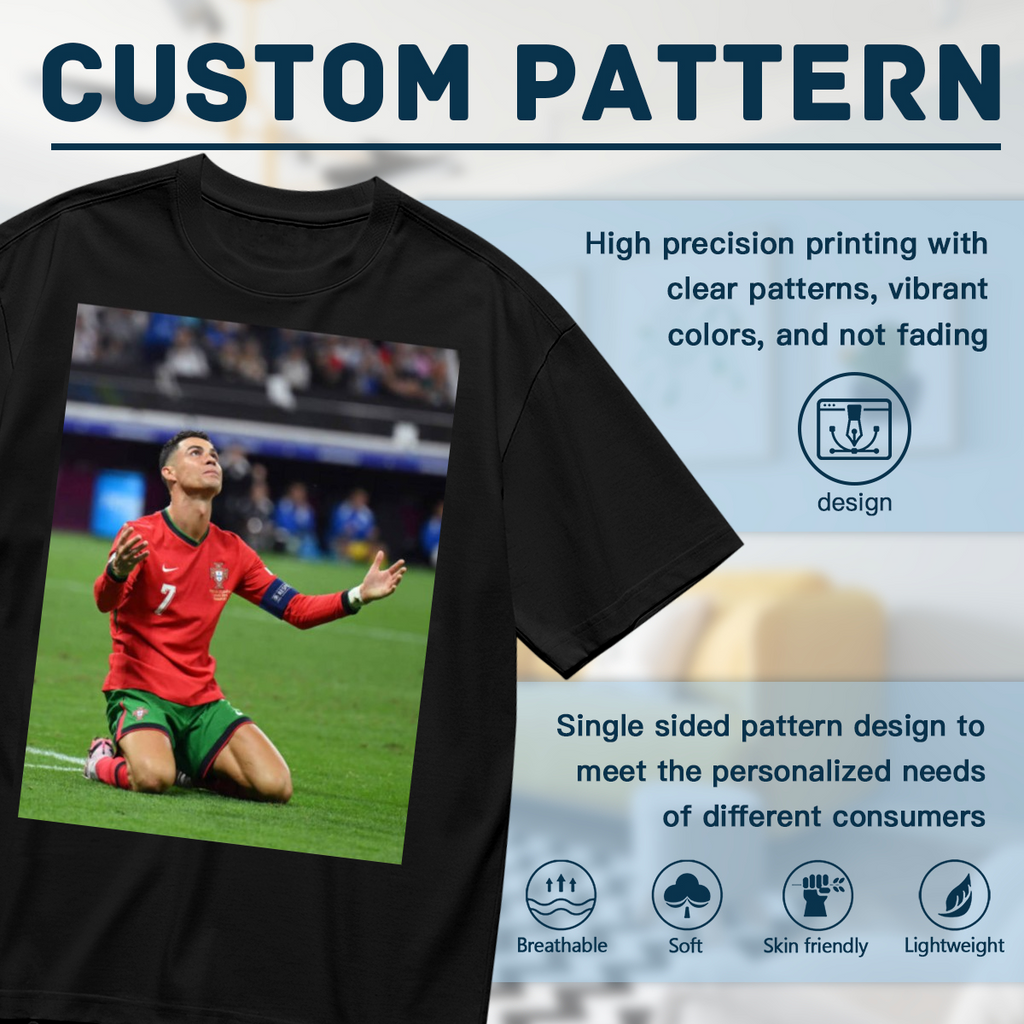 World-Class Football Graphic T-Shirt ¨C Ideal for Soccer Lovers