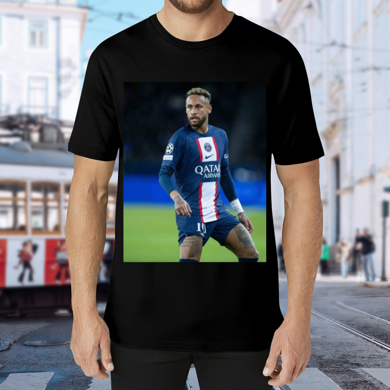Football Superstar-Inspired T-Shirt Where Style Meets Passion
