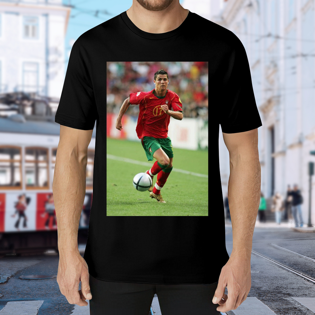 Bold Football Action Tee ¨C Celebrate the Spirit of the Game
