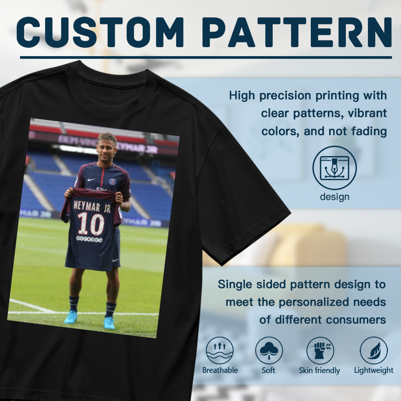 Football Legend-Inspired Tee For Fans Who Appreciate Greatness