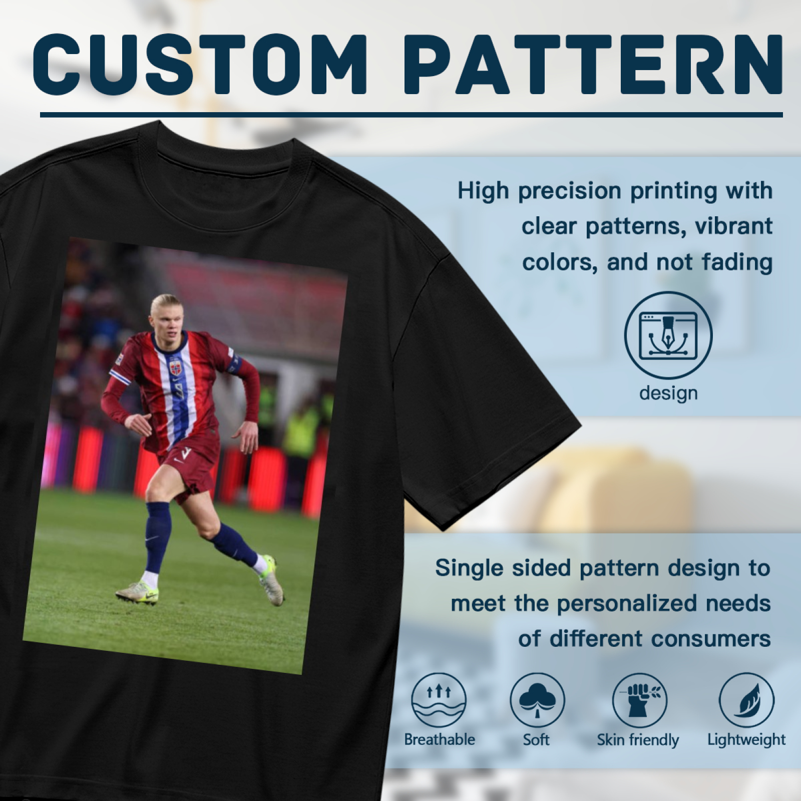 Football Icon Legacy Tee Represent the Heroes of Soccer