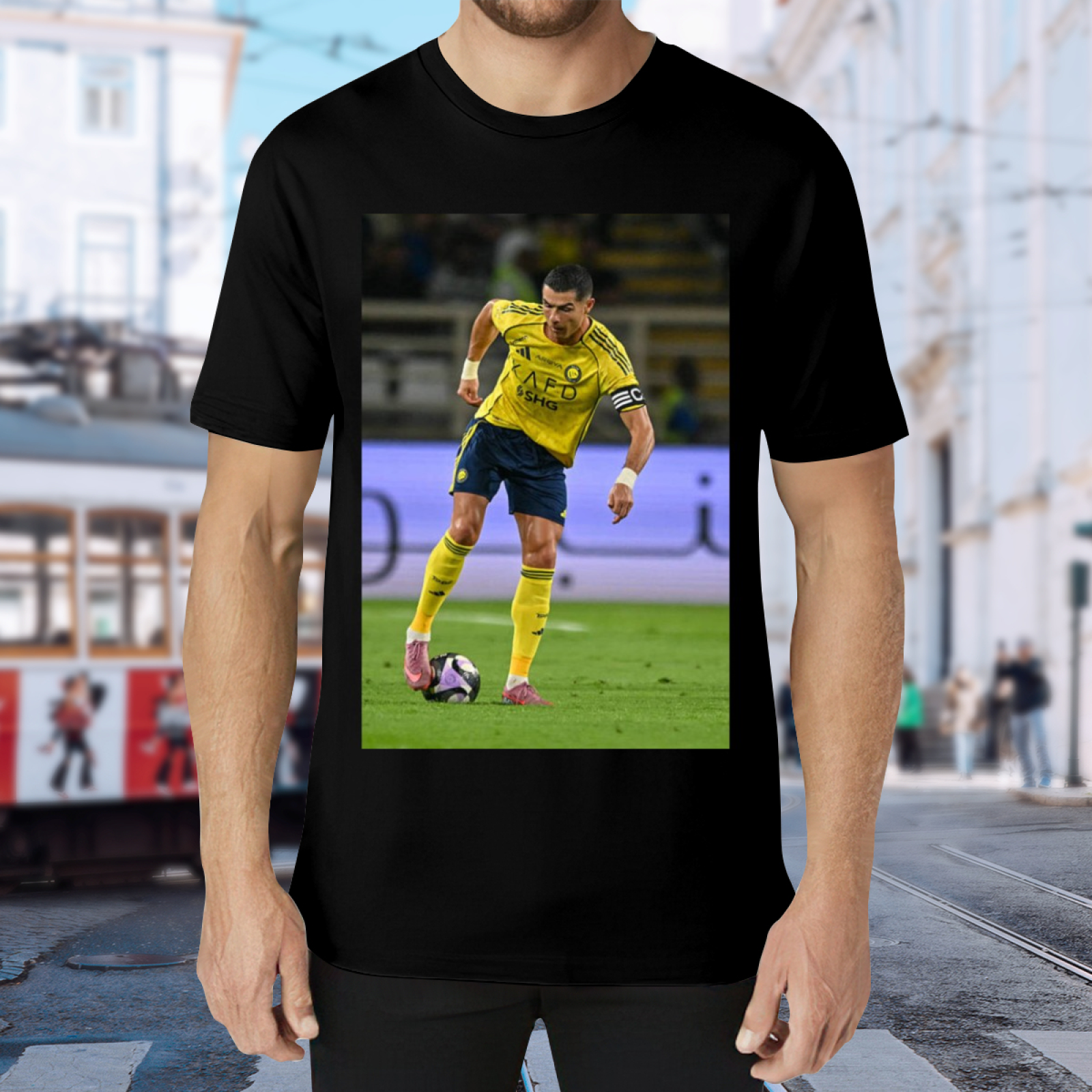 Football Glory Moments Tee Celebrate the Action and Victory of Soccer