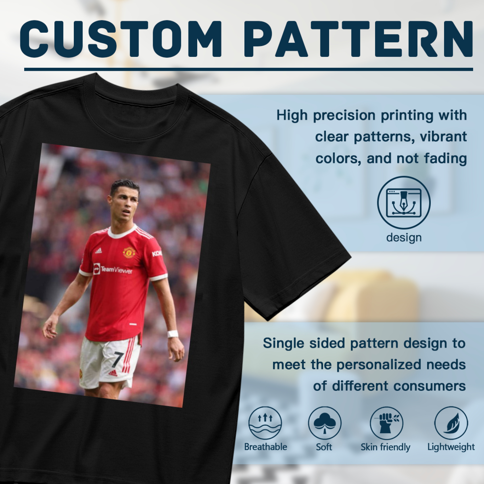 Football Champion¡¯s Victory Tee Wear Your Soccer Passion Everywhere