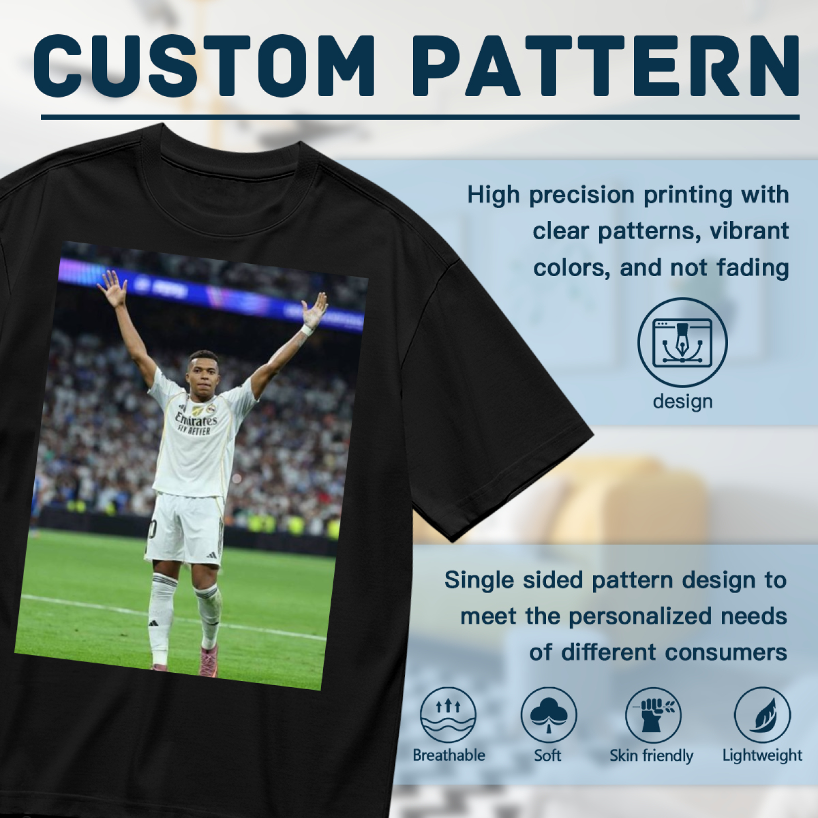Football Superstars T-Shirt Show Your Love for the Best of Soccer