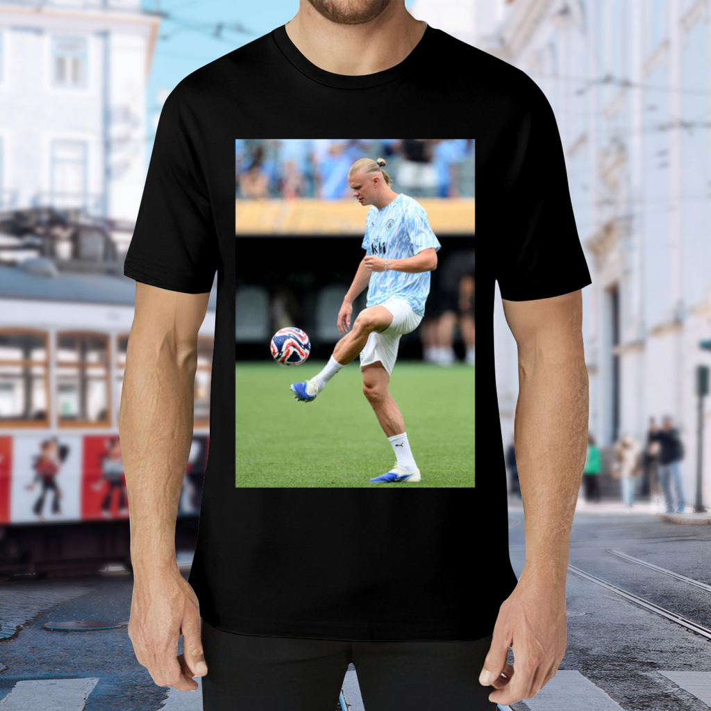 Football Champion Action Hero Tee Celebrate the Thrills of Soccer