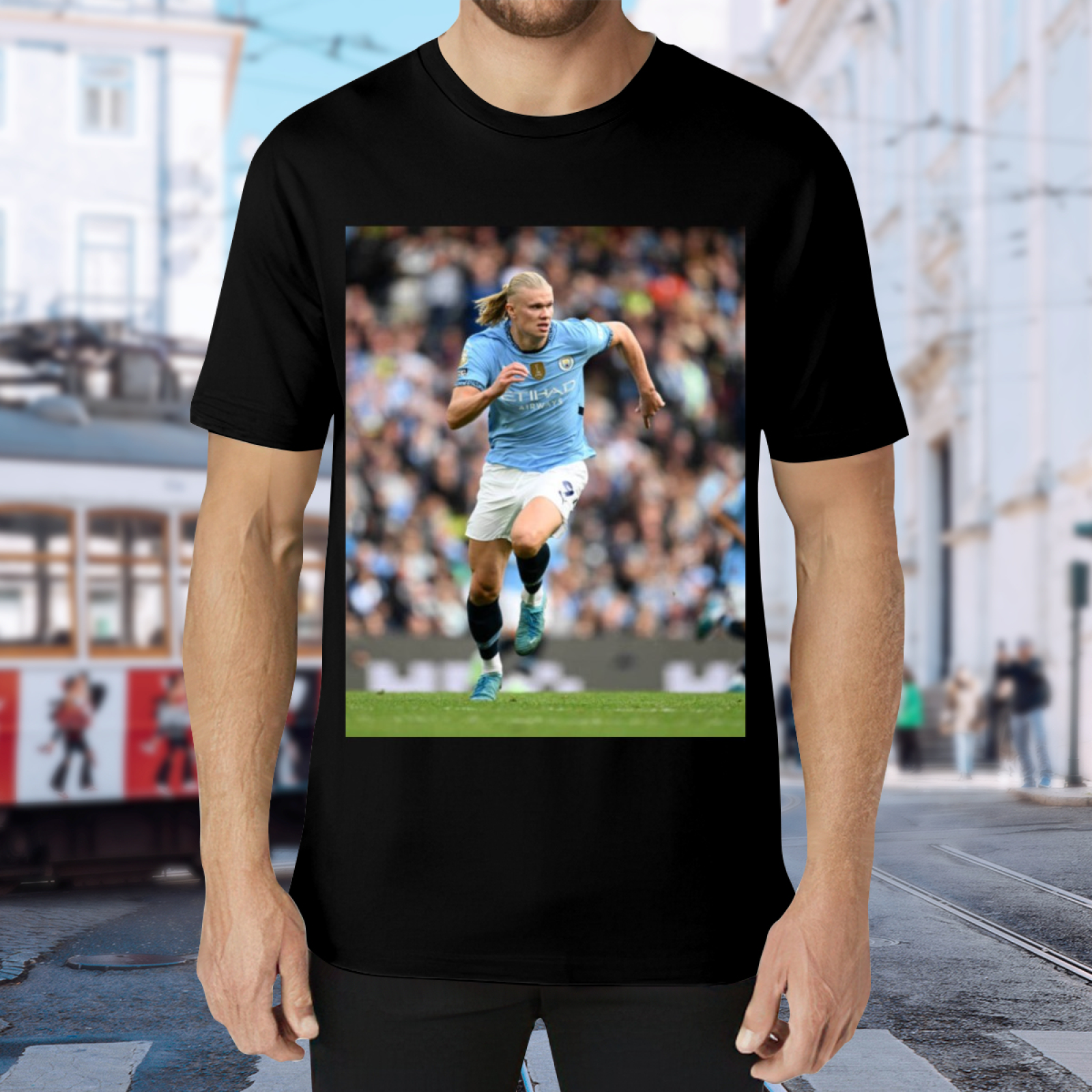 Football Striker Legacy Tee Show Your Support for Soccer Heroes