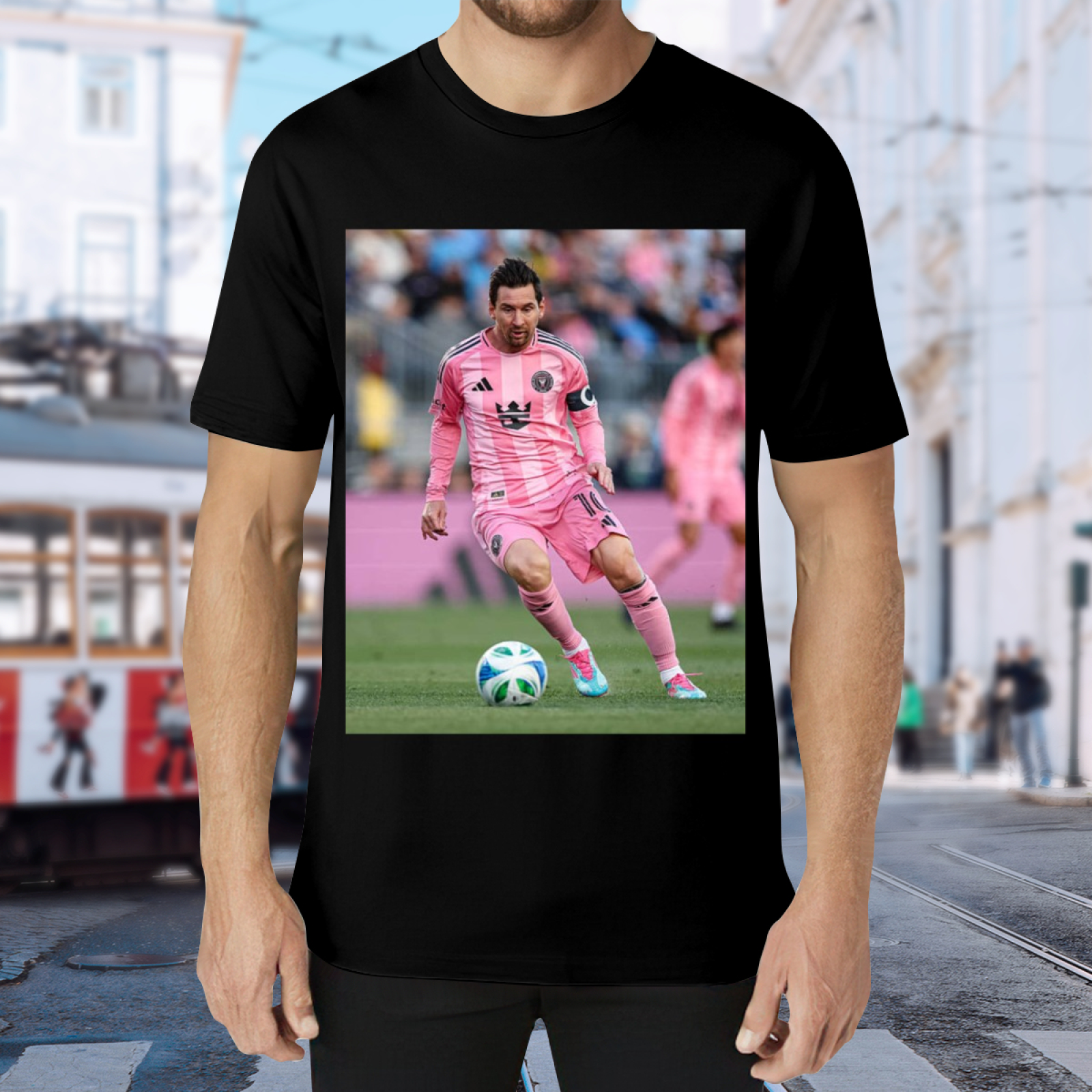 Football Legends in Action Tee Celebrate the Iconic Moments