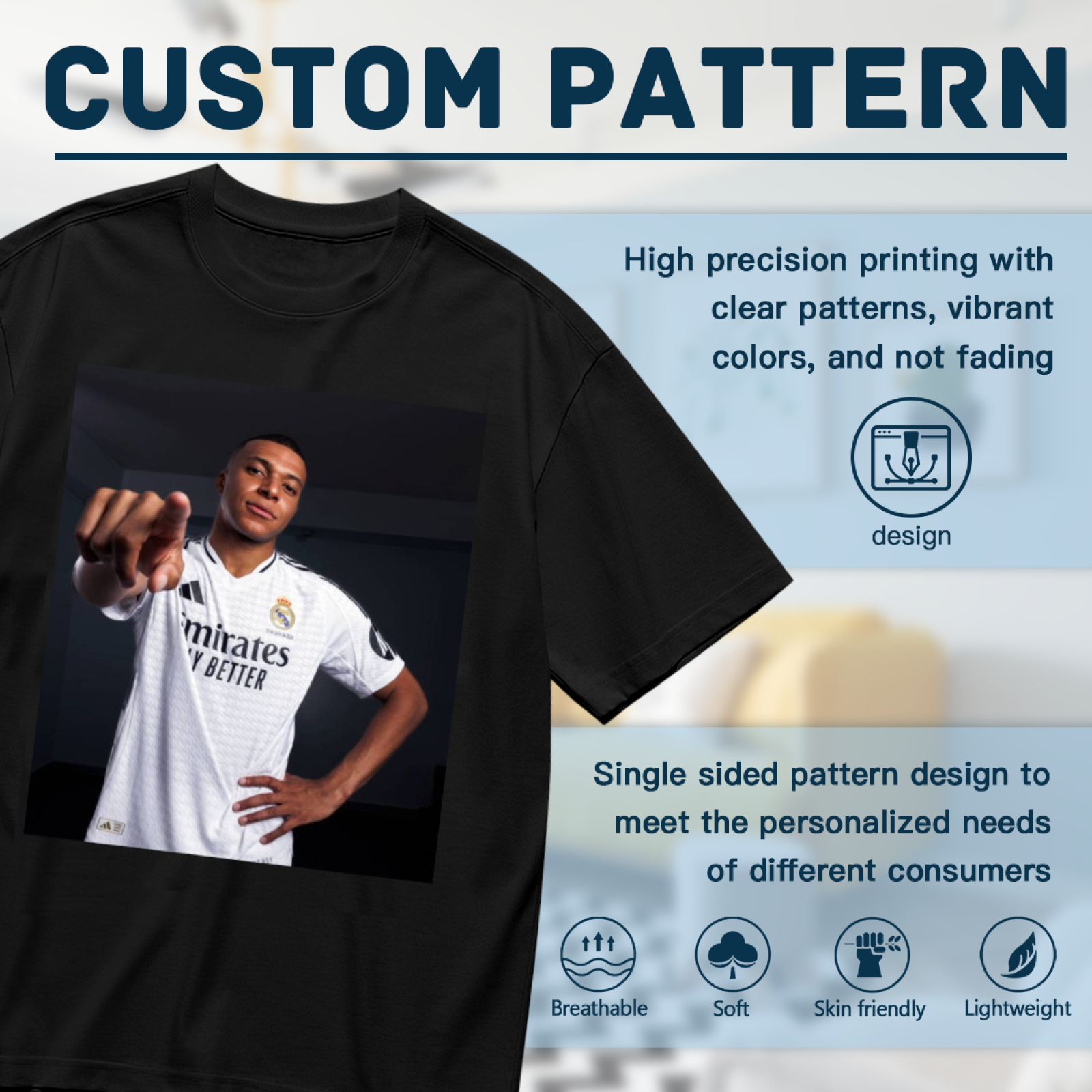 Football Victory Stars Tee Represent the Passion of Soccer
