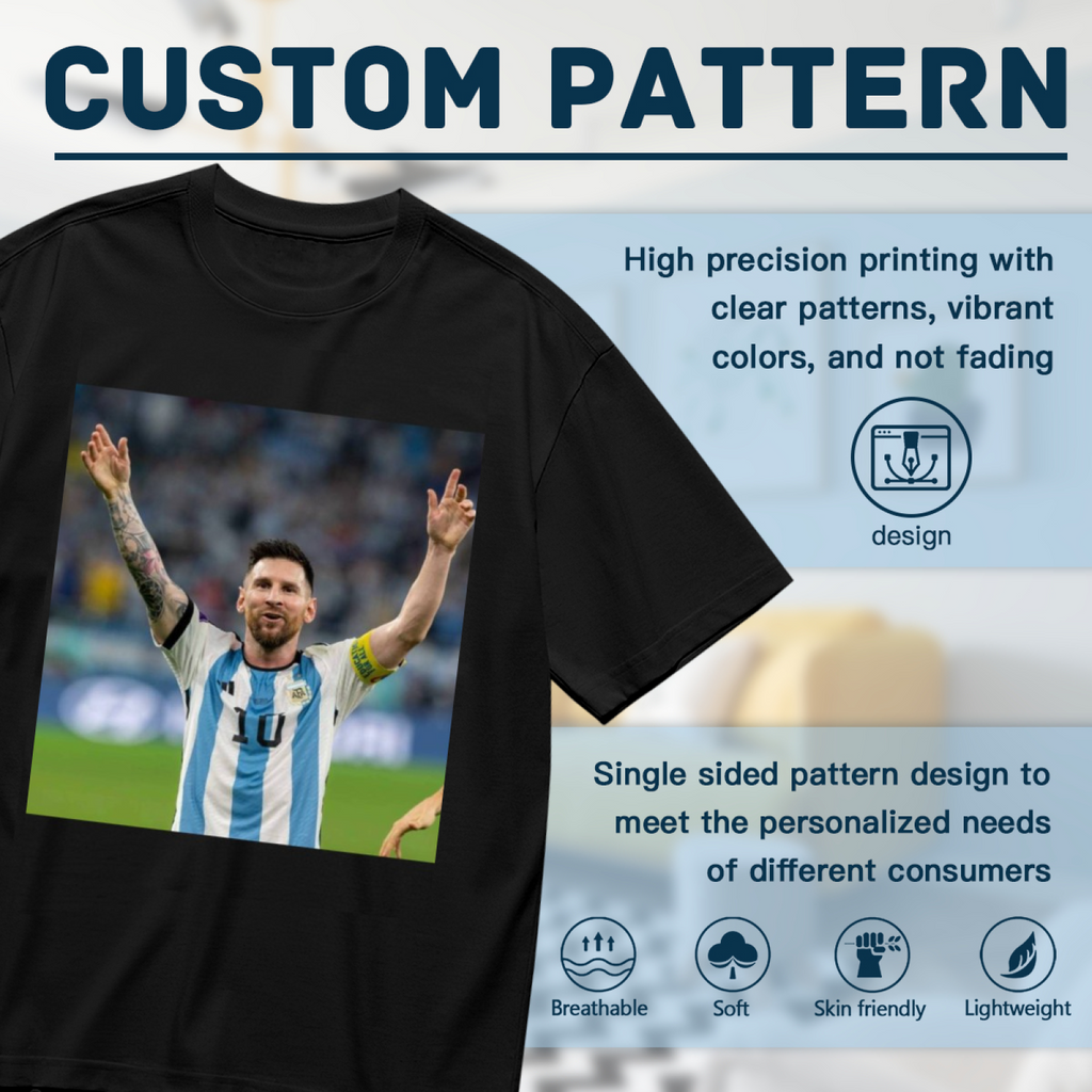 Dynamic Football Power Graphic Tee Show Your Support for the Game