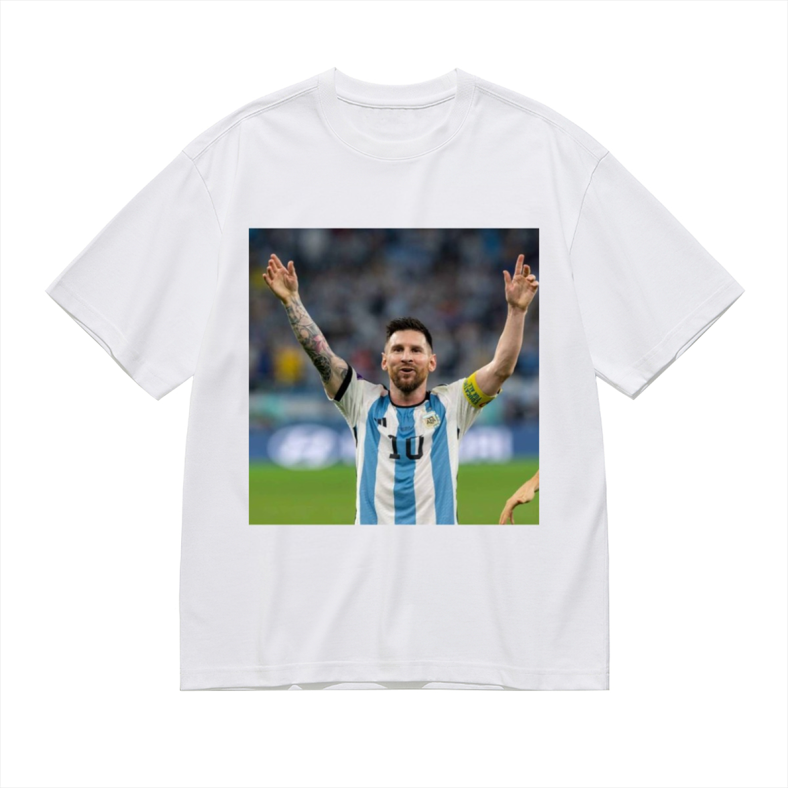 Dynamic Football Power Graphic Tee Show Your Support for the Game